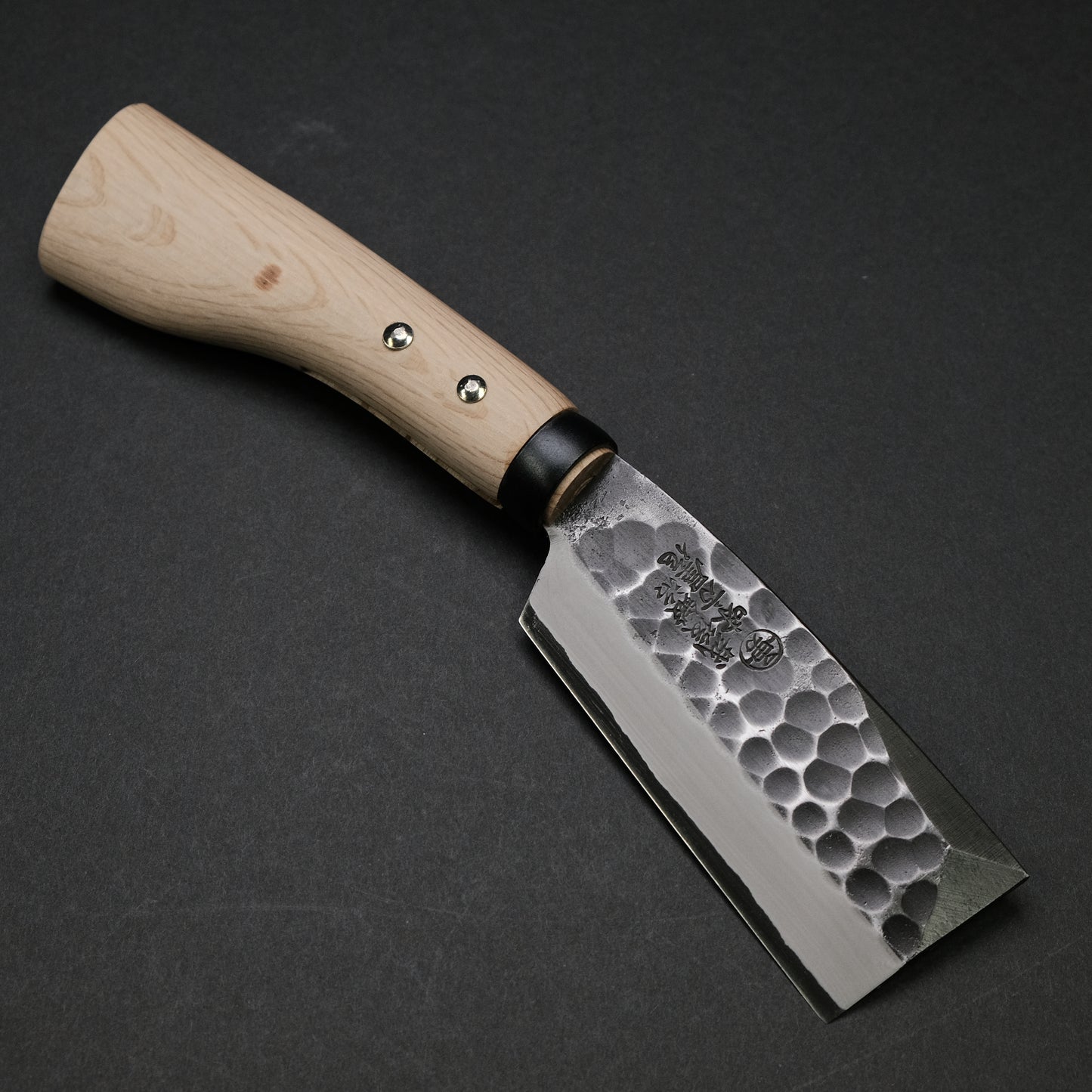 Ajikataya Tsuchime Hatchet 105mm Oak Handle (Double Bevel)