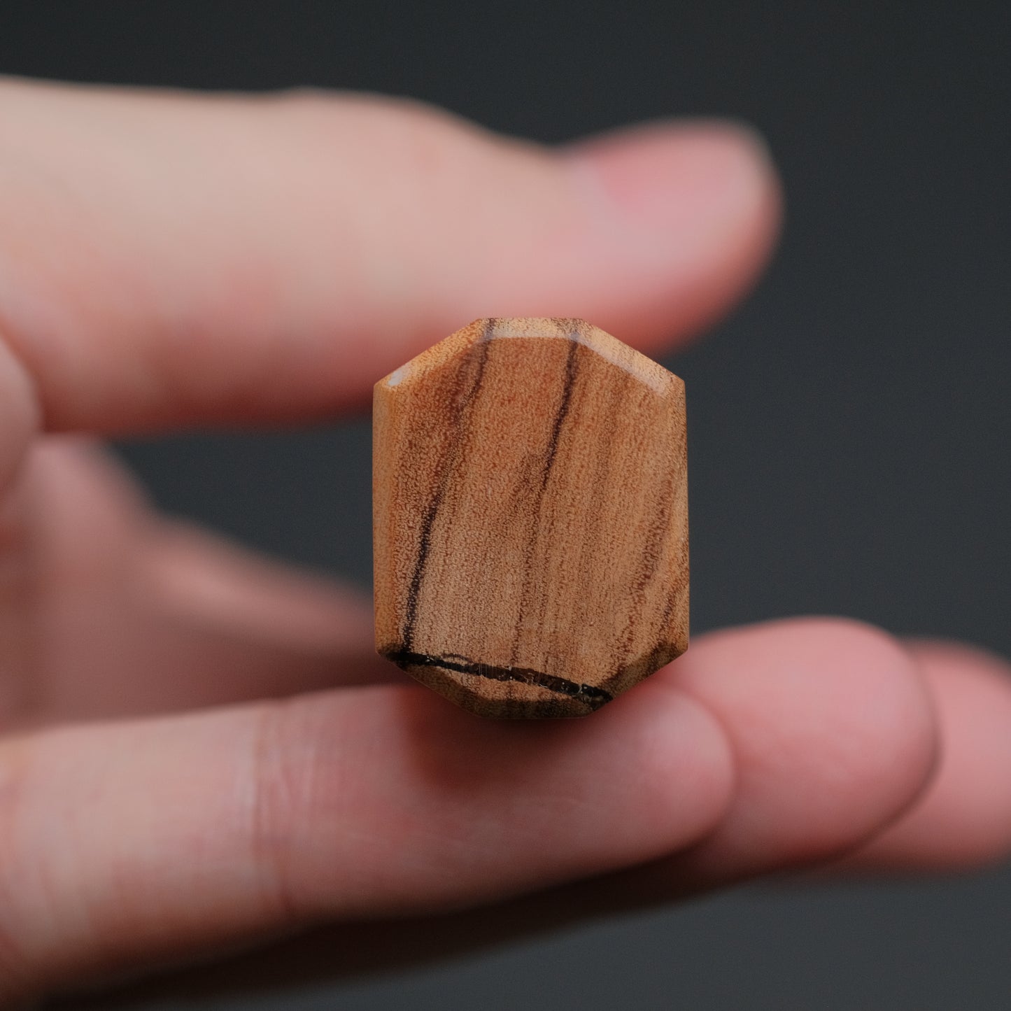 Ajikataya White #2 Matsuba Damascus Petty 80 Olive/ Resin Handle (#30)