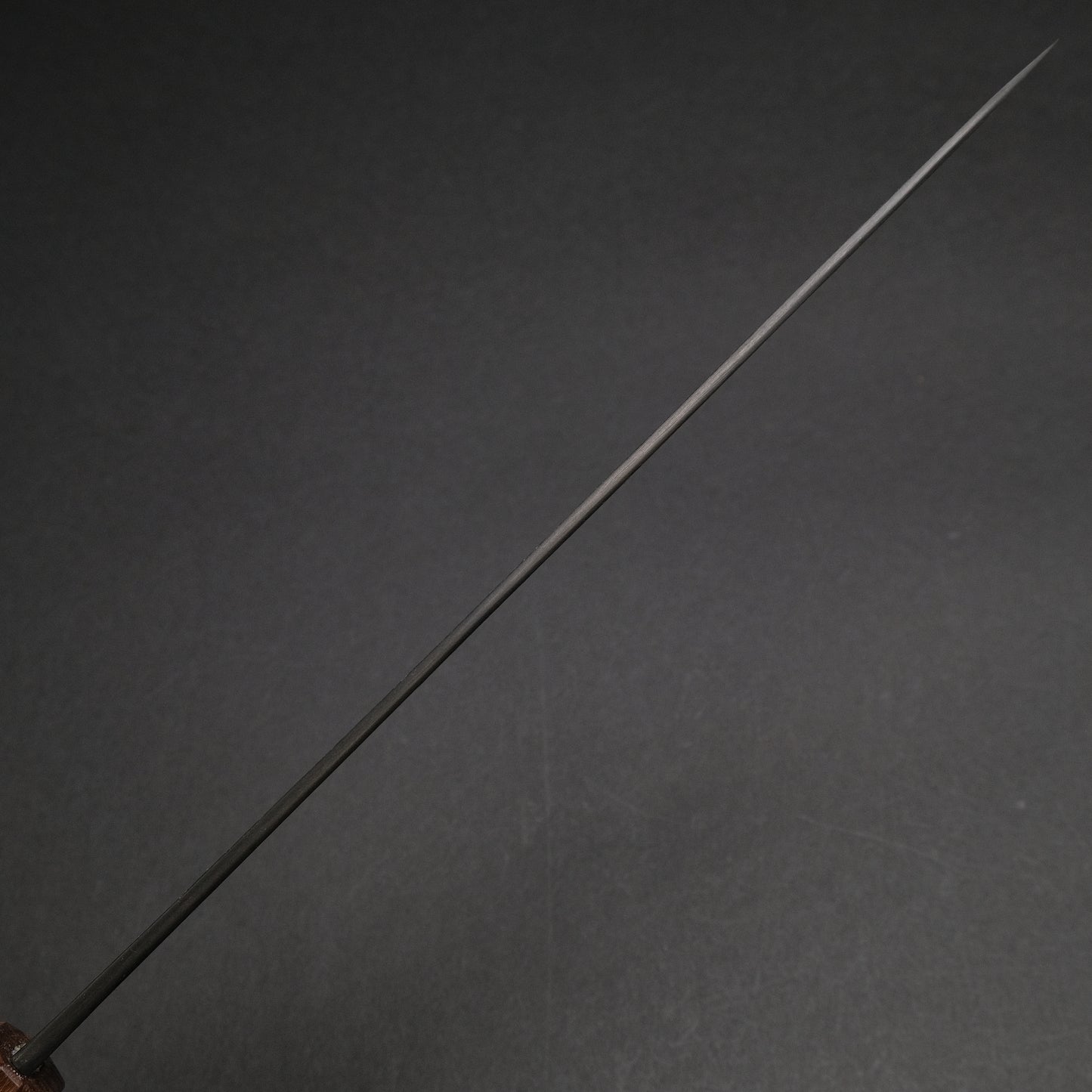 Ajikataya White #2 Matsuba Damascus Sujihiki 270 Obankole Handle (#02)
