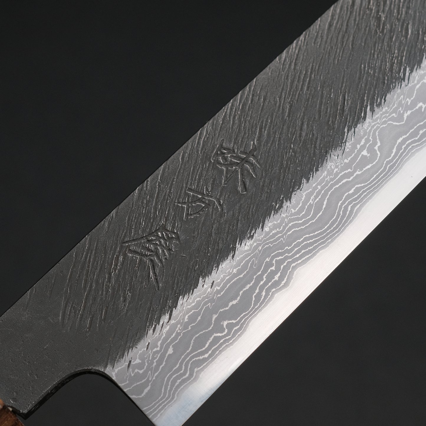 Ajikataya White #2 Matsuba Damascus Sujihiki 270 Obankole Handle (#02)
