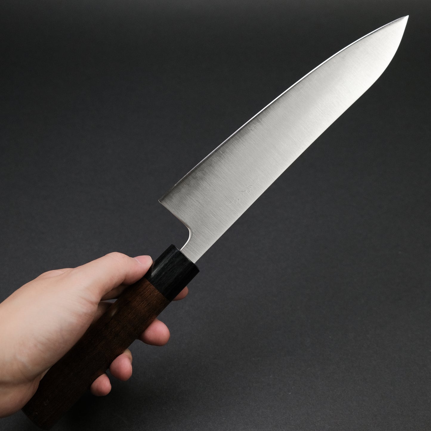 Akifusa Blue Super Gyuto 210mm Kebony Handle