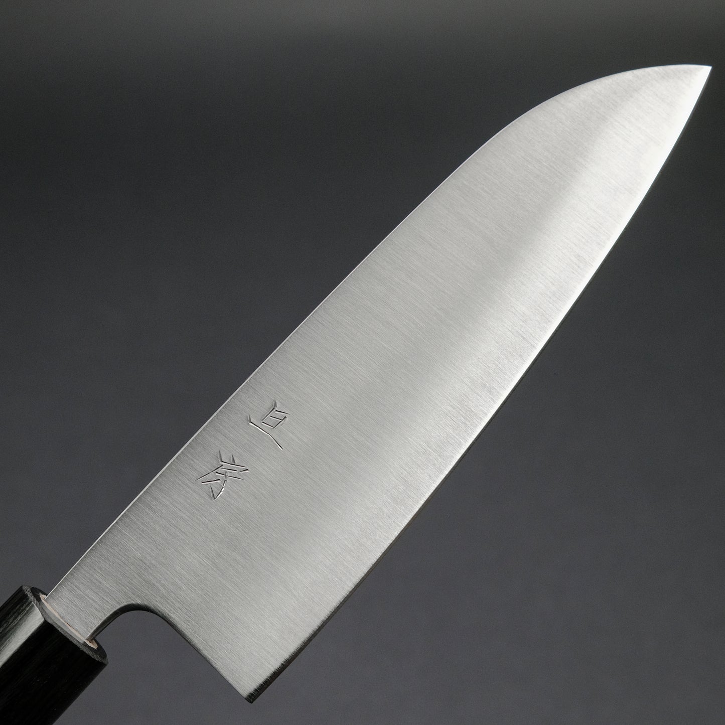 Akifusa Blue Super Santoku 165mm Rosewood Handle