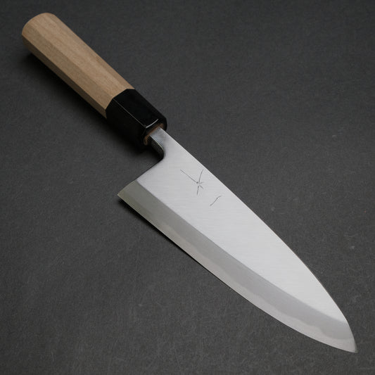 Hitohira Tanaka Manzo White #2 Deba 165mm Ho Wood Handle (Saya)