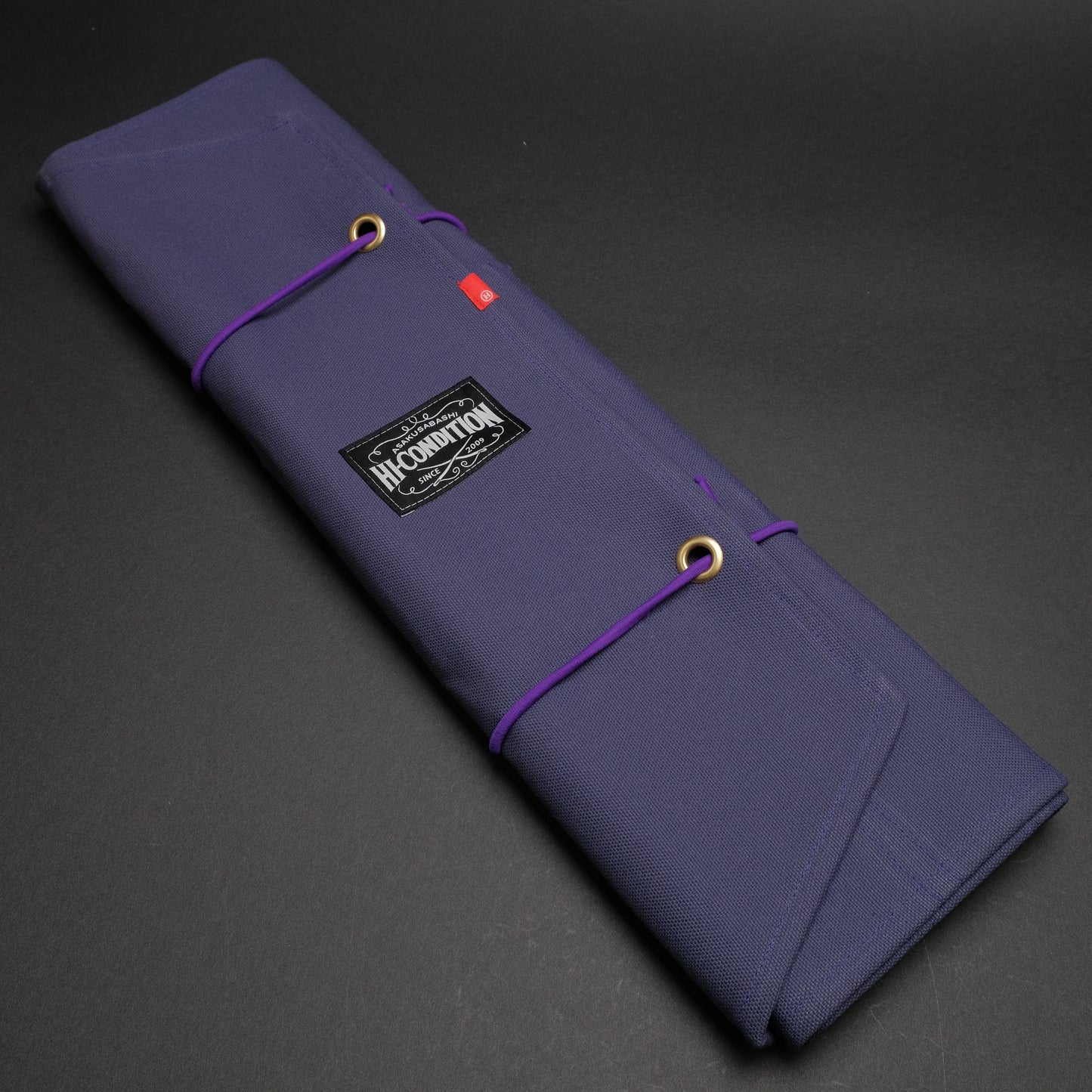 HI-CONDITION Hanpu Canvas 9 Pockets Knife Roll (Various Colors)