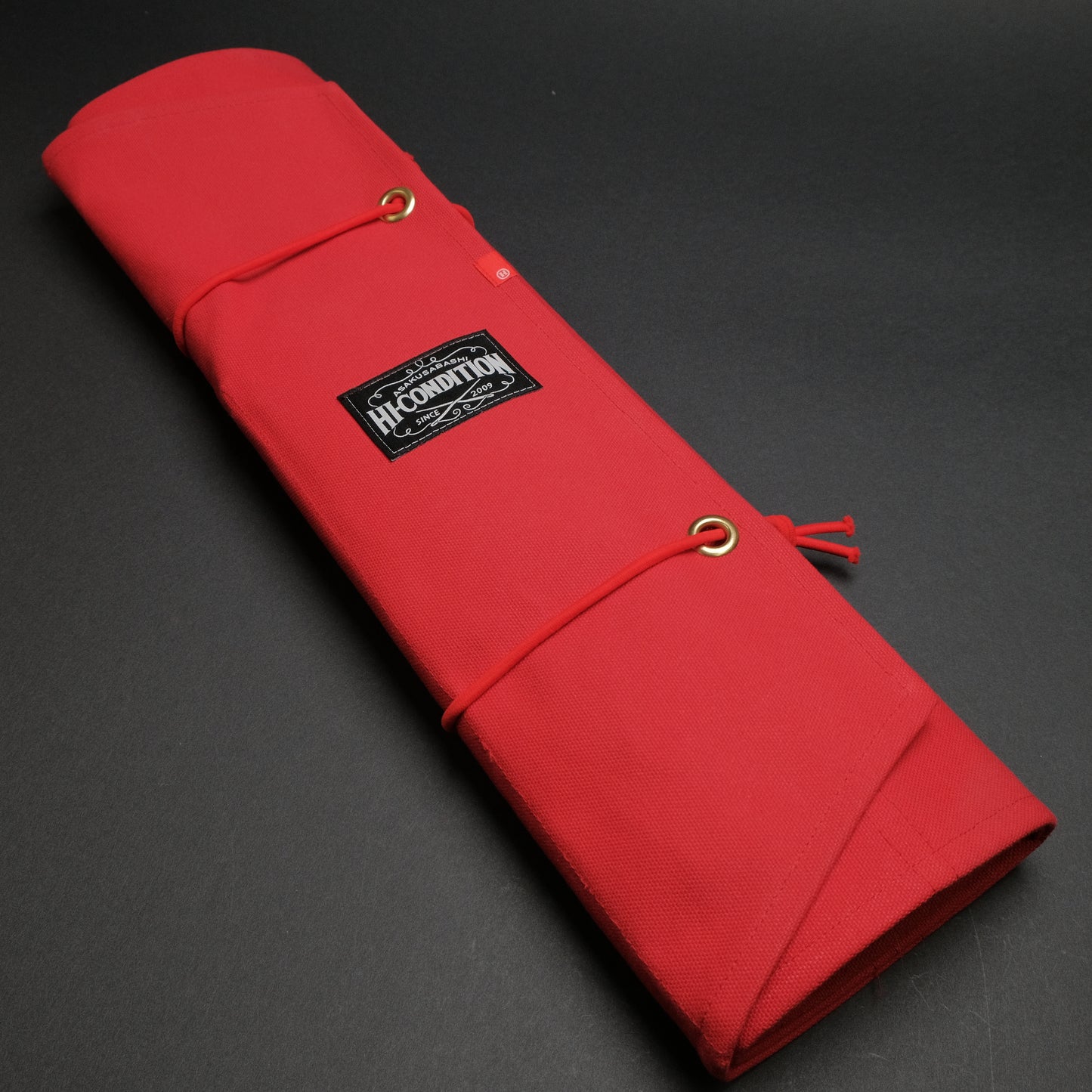 HI-CONDITION Hanpu Canvas 9 Pockets Knife Roll (Various Colors)