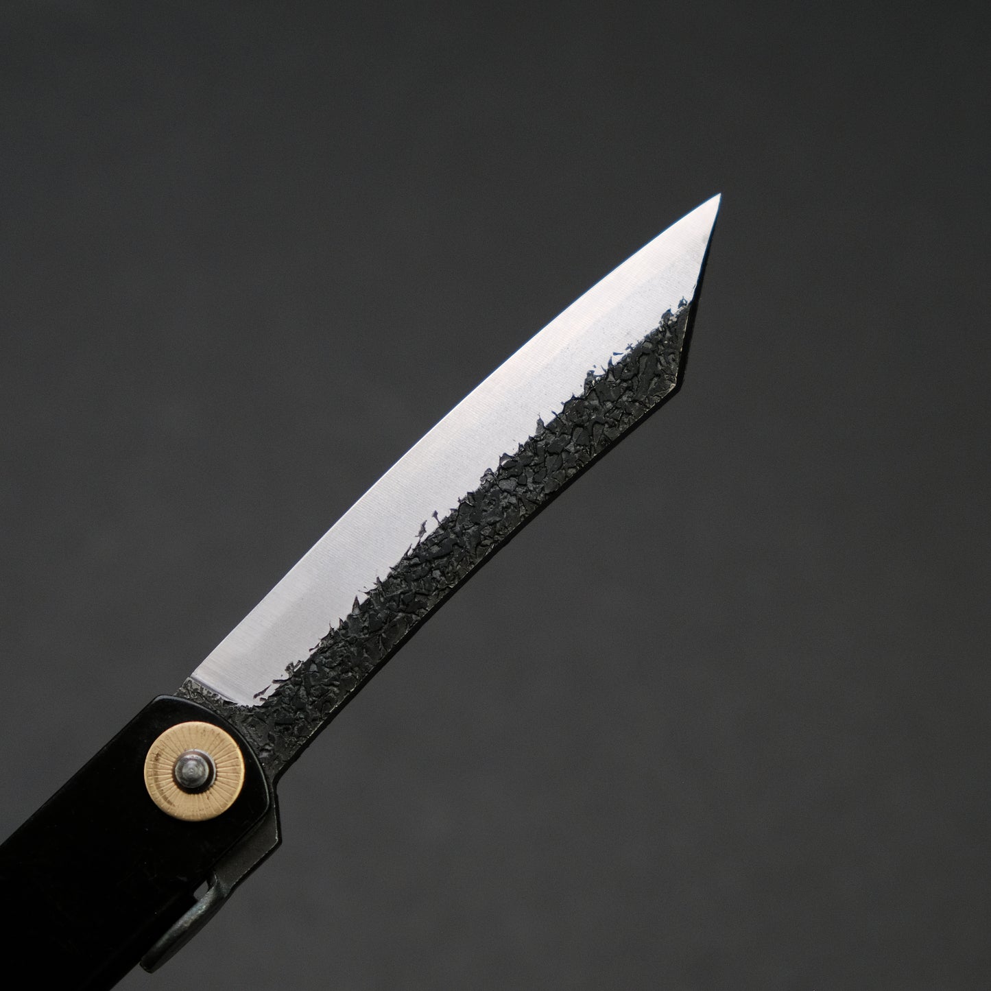 Higonokami Custom Folding Knife Large Brass Handle (#11B K)