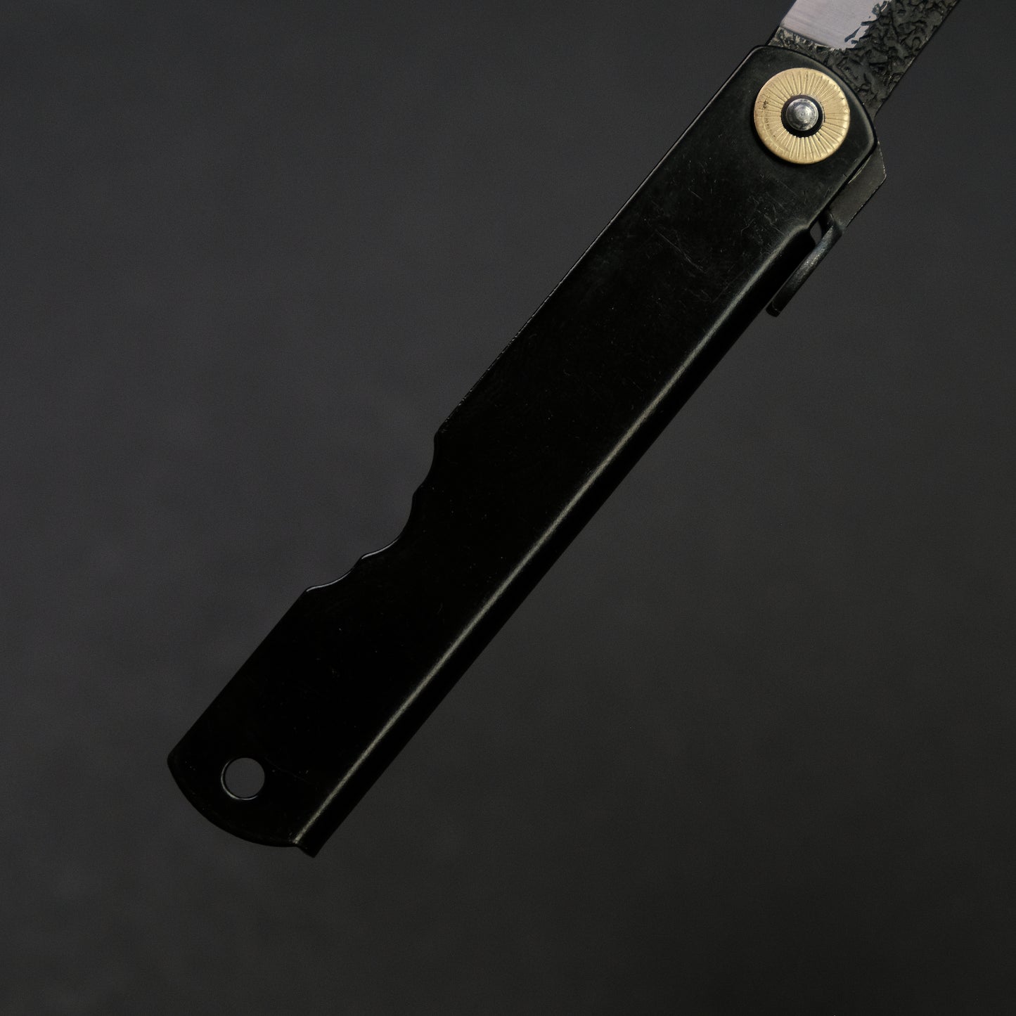 Higonokami Custom Folding Knife Large Brass Handle (#11B K)