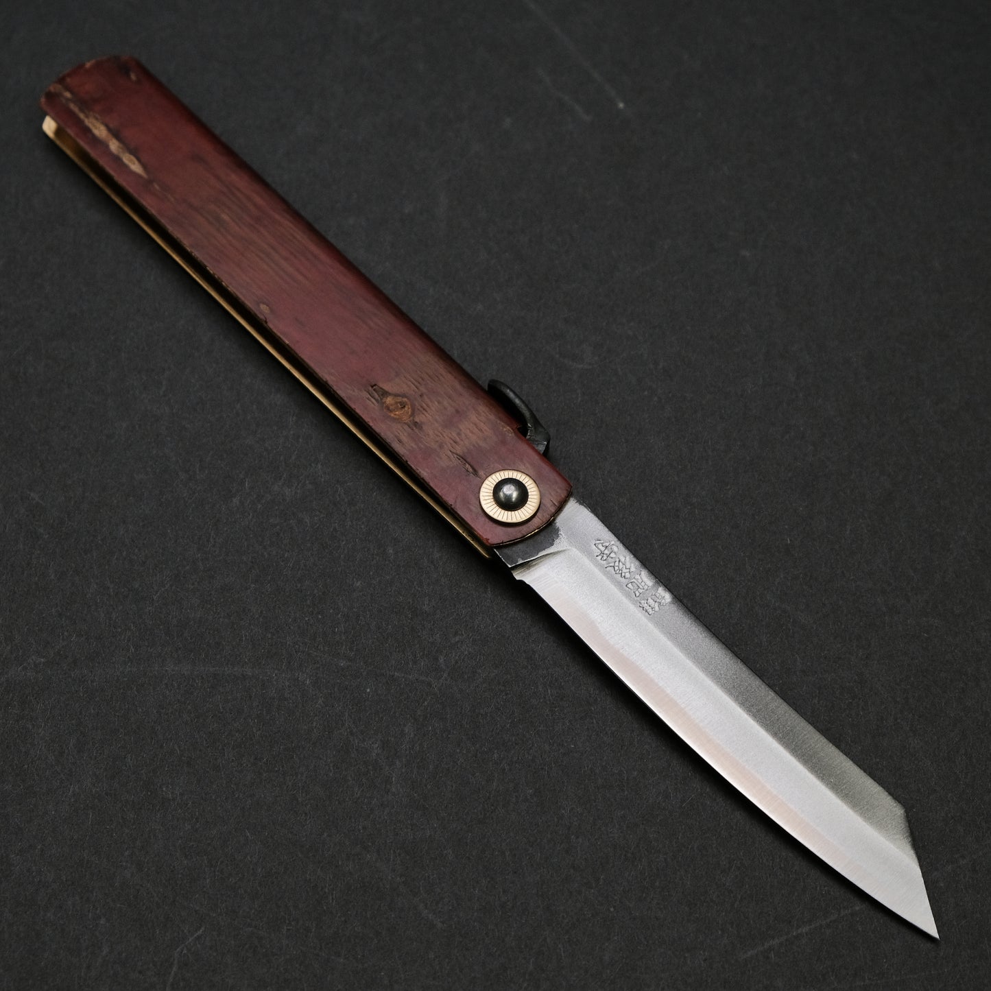 Higonokami Custom Folding Knife X Large Sakura Skin Handle (#10)