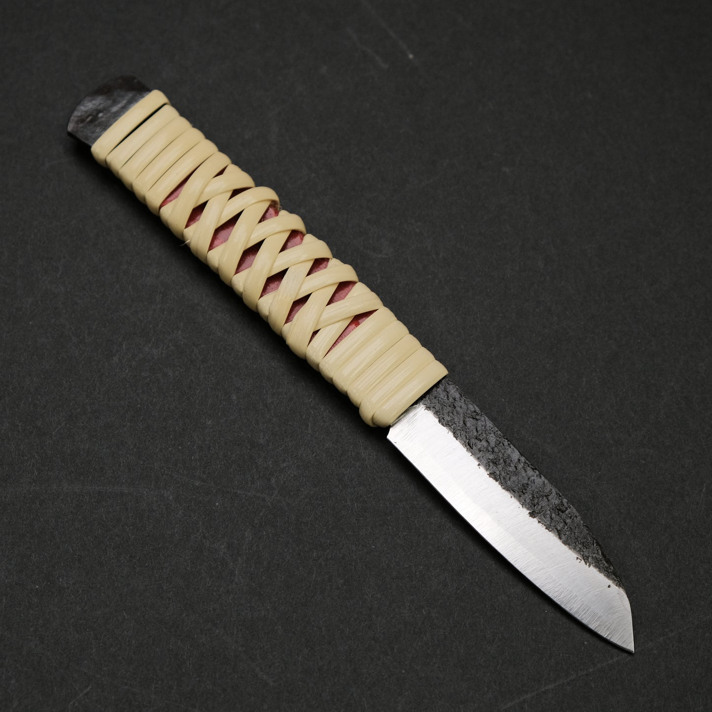 Higonokami Kiridashi Fixed Blade Rattan Handle (Maru)