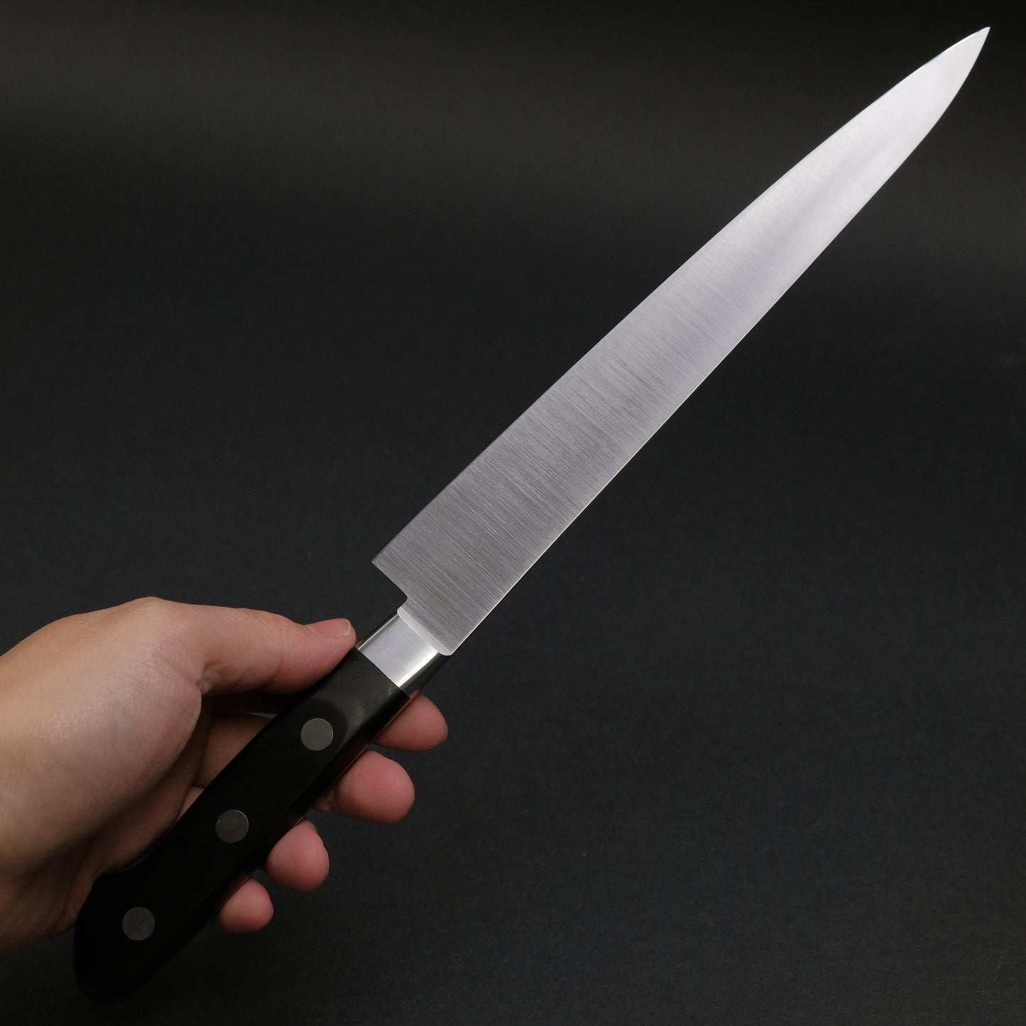 Hitohira Ashi White #2 Petty 210mm Pakka Handle