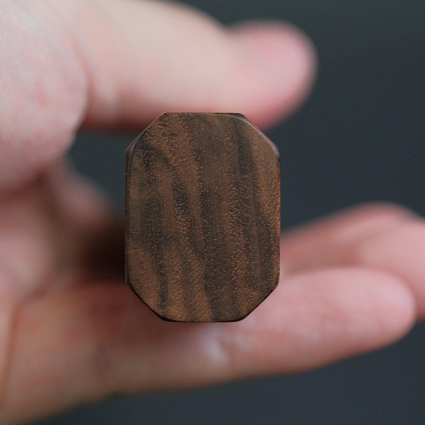 Hitohira Echizen NB White #2 Kurouchi Damascus Nakiri 165mm Walnut Handle (Rengas Ferrule)