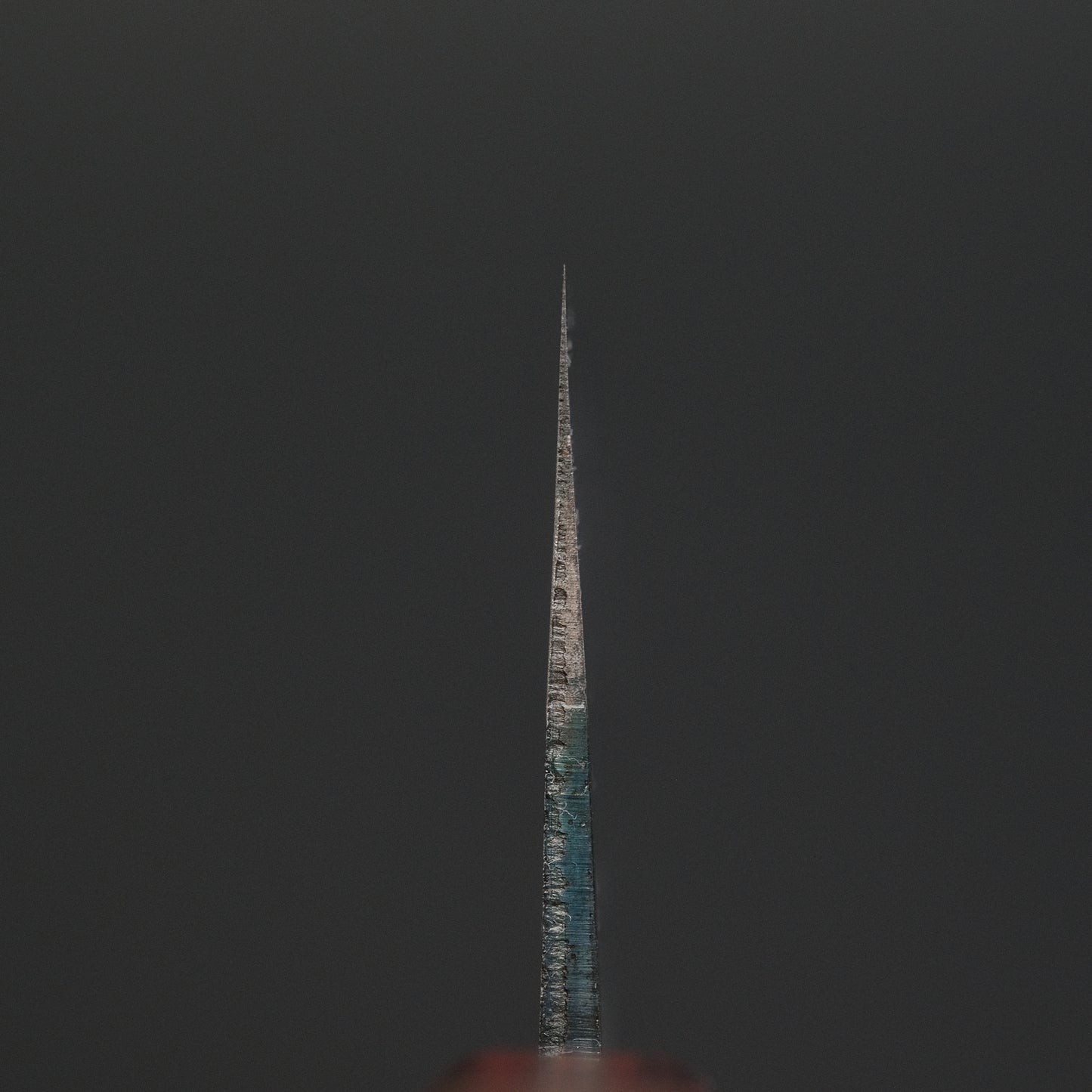 Hitohira Echizen NB White #2 Kurouchi Damascus Nakiri 165mm Walnut Handle (Rengas Ferrule)