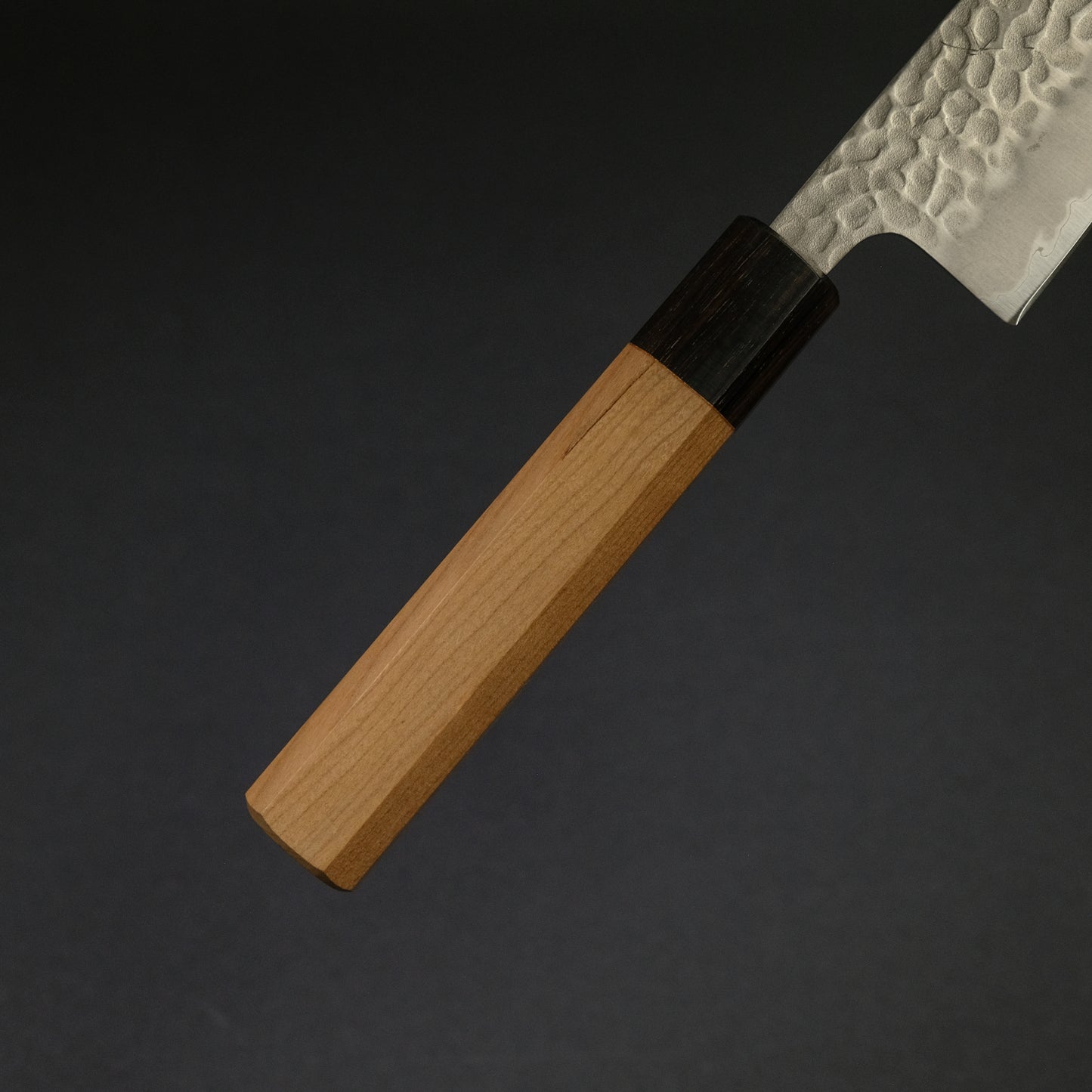 Hitohira Futana SB Migaki Tsuchime Bunka Cherry Wood Handle