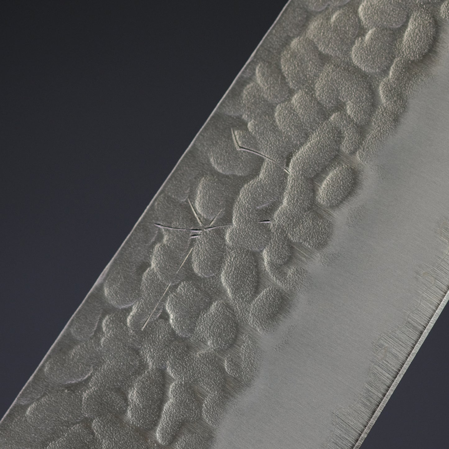 Hitohira Futana SB Migaki Tsuchime Bunka Cherry Wood Handle