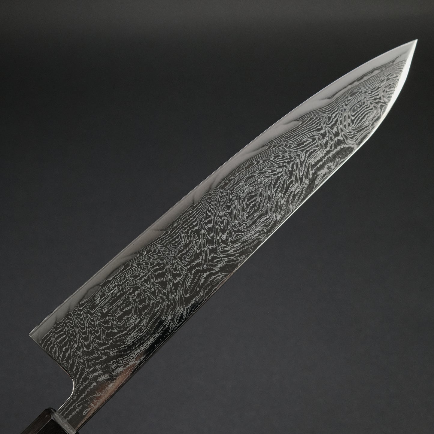 Hitohira Futana Nickel Damascus Gyuto 240mm Tagayasan Handle