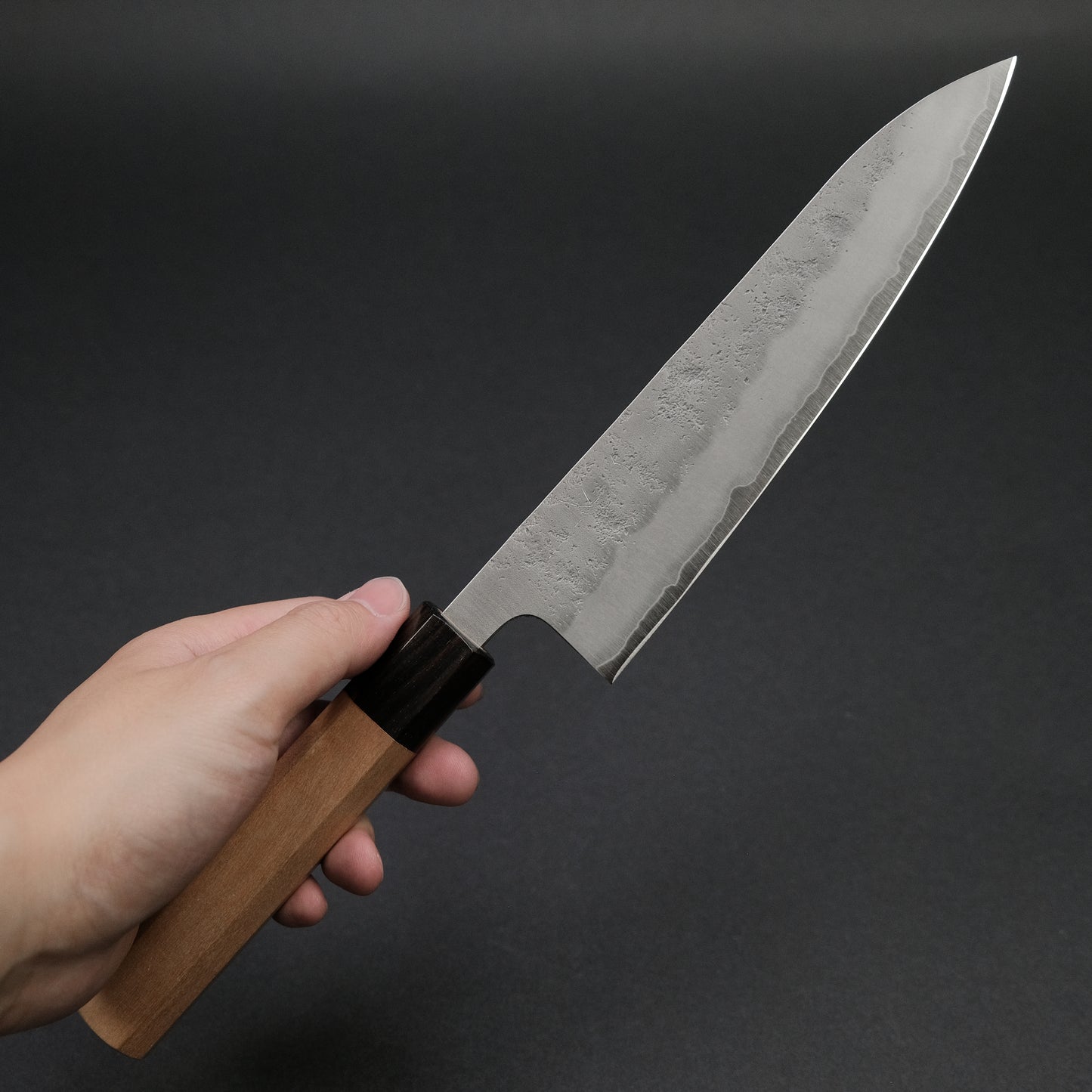 Hitohira Futana S3 Nashiji Gyuto 180mm Cherry Wood Handle