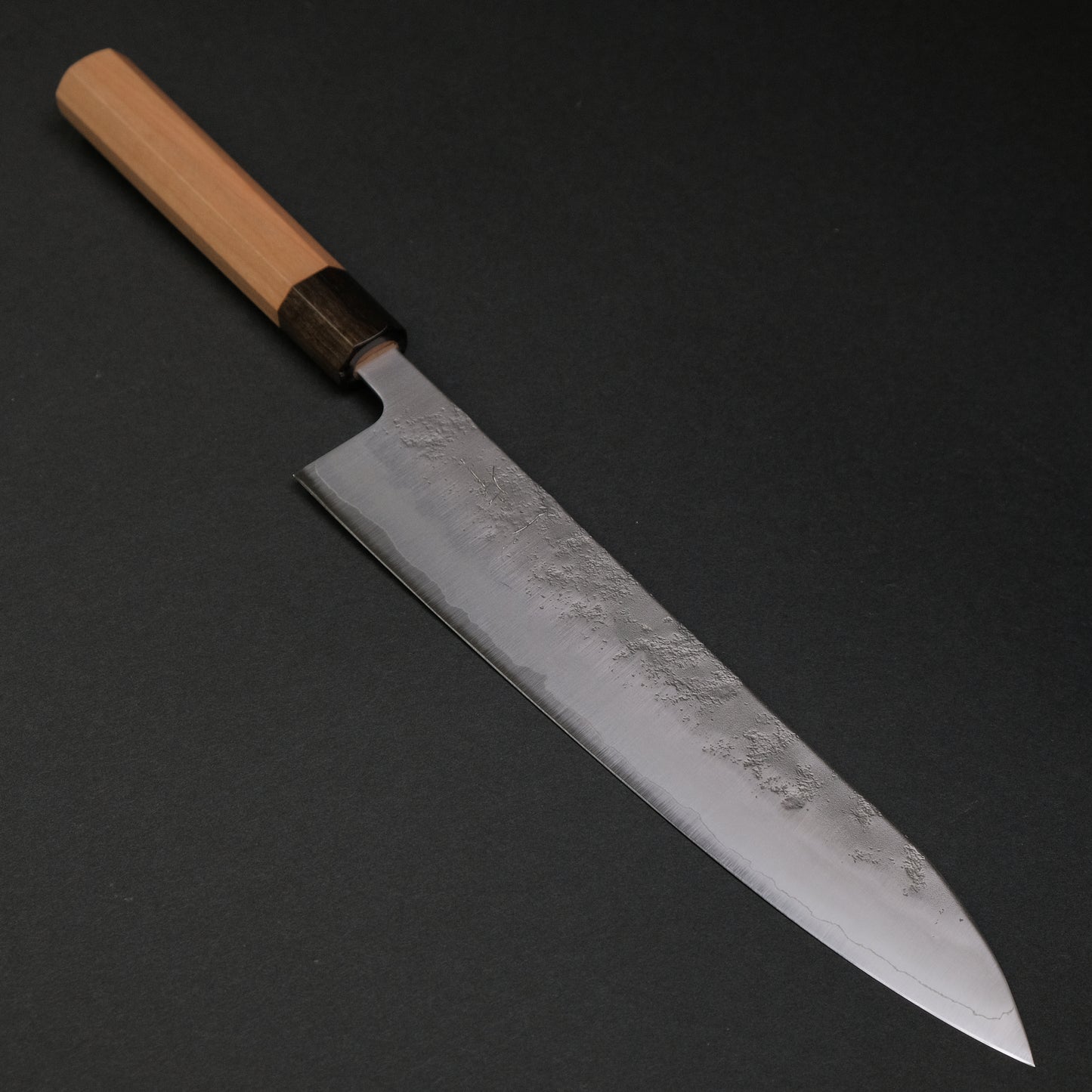 Hitohira Futana S3 Nashiji Gyuto 240mm Cherry Wood Handle