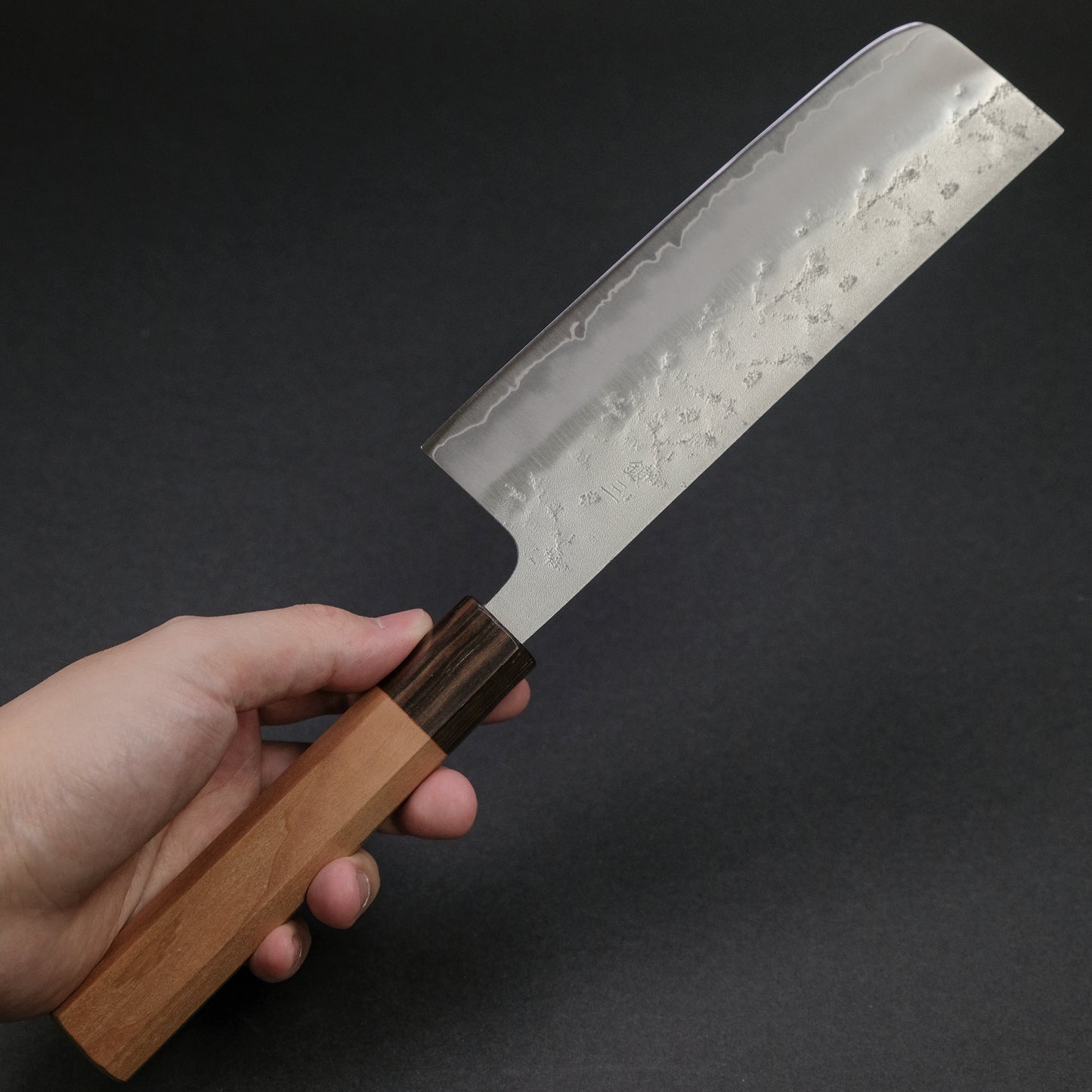 Hitohira Futana S3 Nashiji Nakiri 165mm Cherry Wood Handle