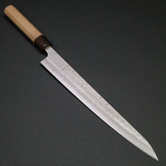 Hitohira Futana S3 Nashiji Sujihiki 270mm Cherry Wood Handle