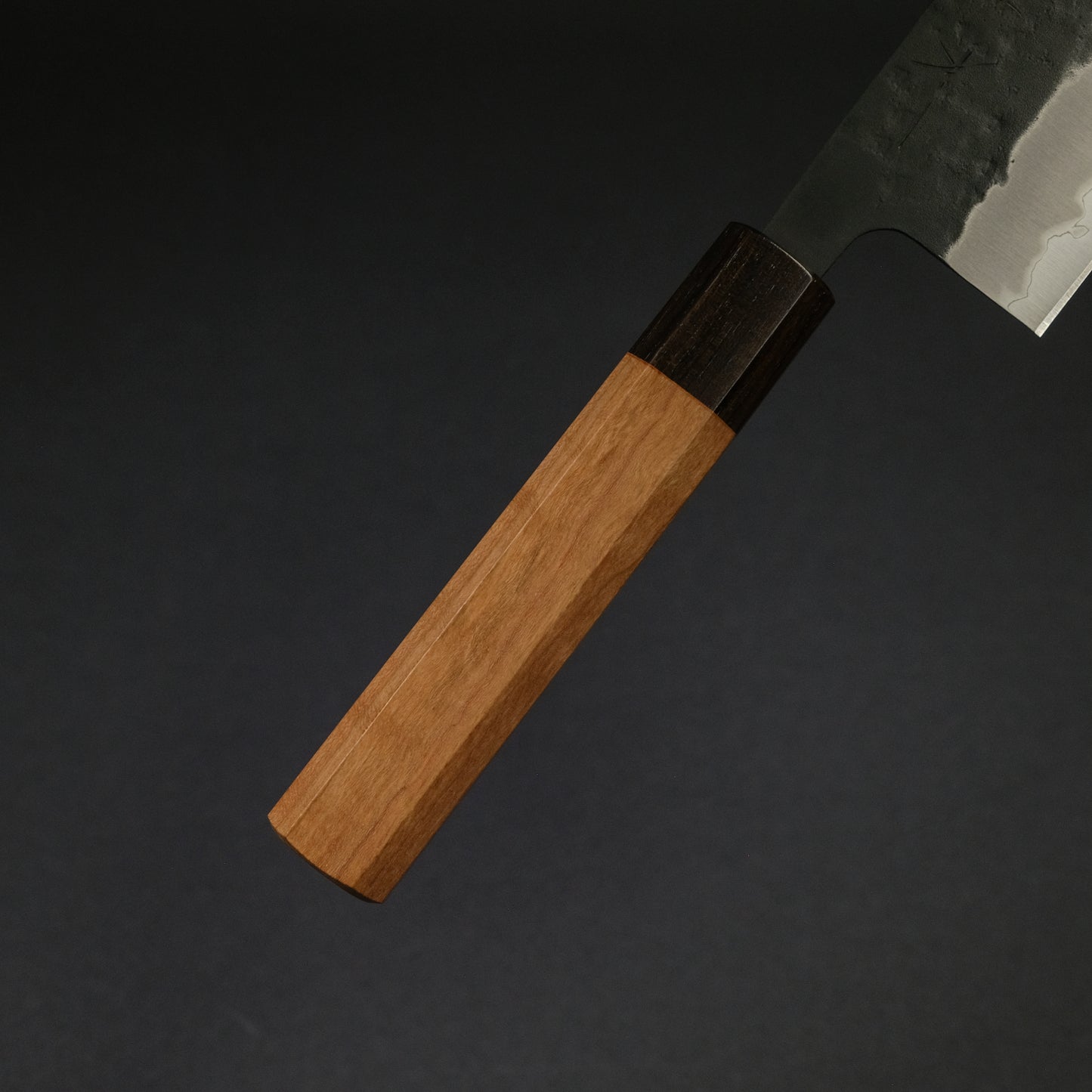 Hitohira Futana SB Kuro Nashiji Nakiri 165mm Cherry Wood Handle