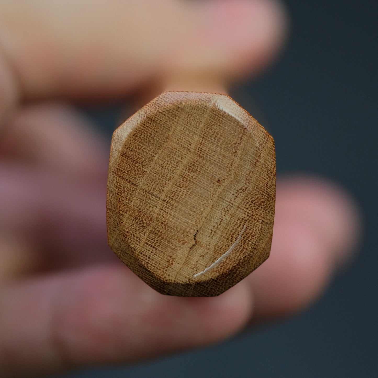 Hitohira Futana SB Kuro Nashiji Nakiri 165mm Cherry Wood Handle