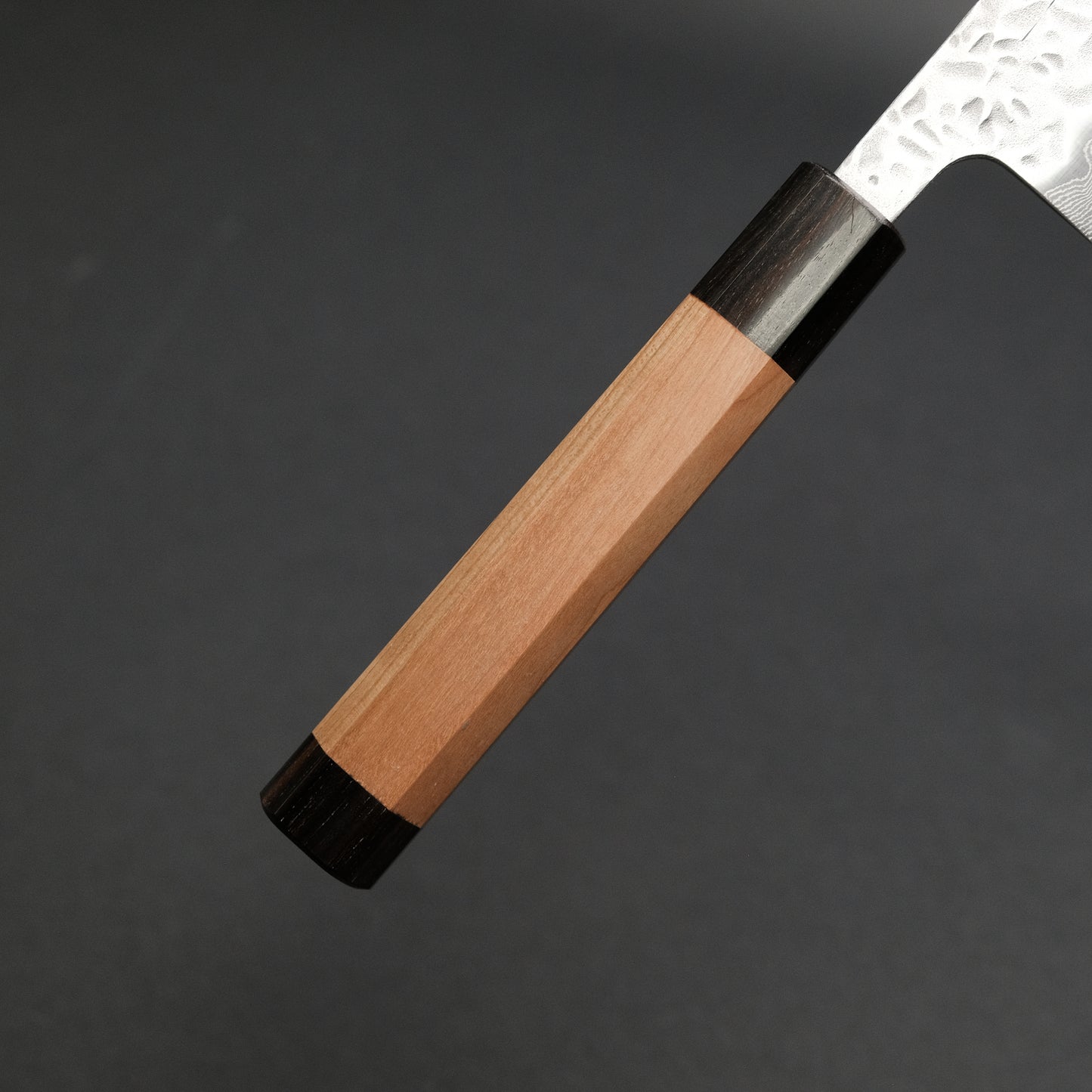 Hitohira Futana Stainless Tsuchime Damascus Gyuto 240mm Cherry Wood Handle