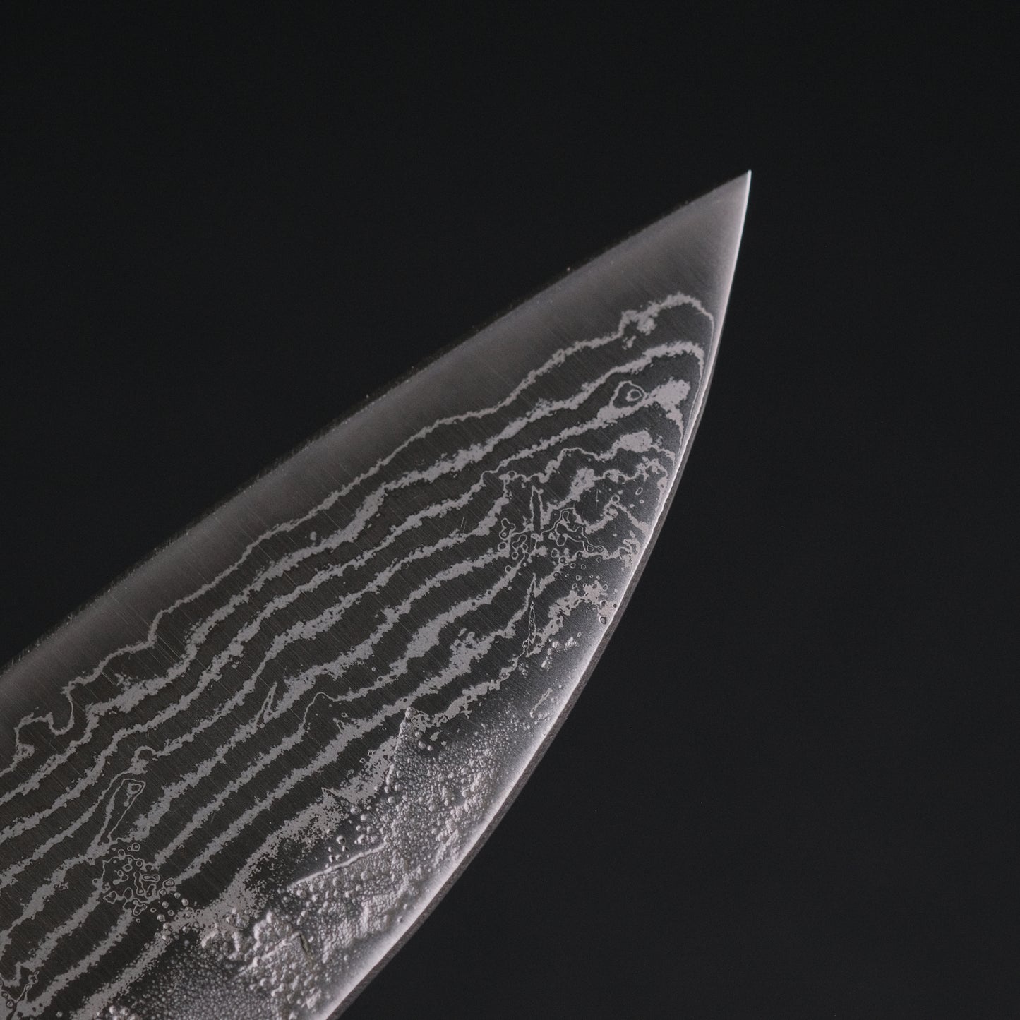 Hitohira Futana Swedish Stainless Nashiji Damascus Gyuto 210mm Walnut Handle