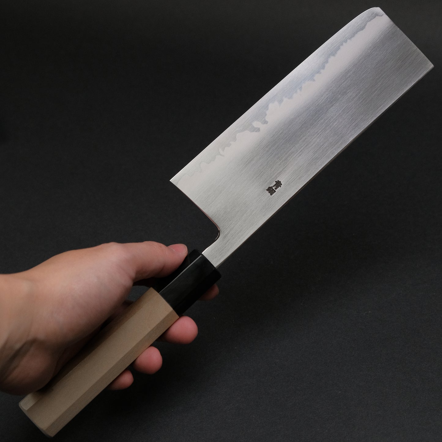 Hitohira Gorobei Izo Blue #2 Nakiri Ho Wood Handle