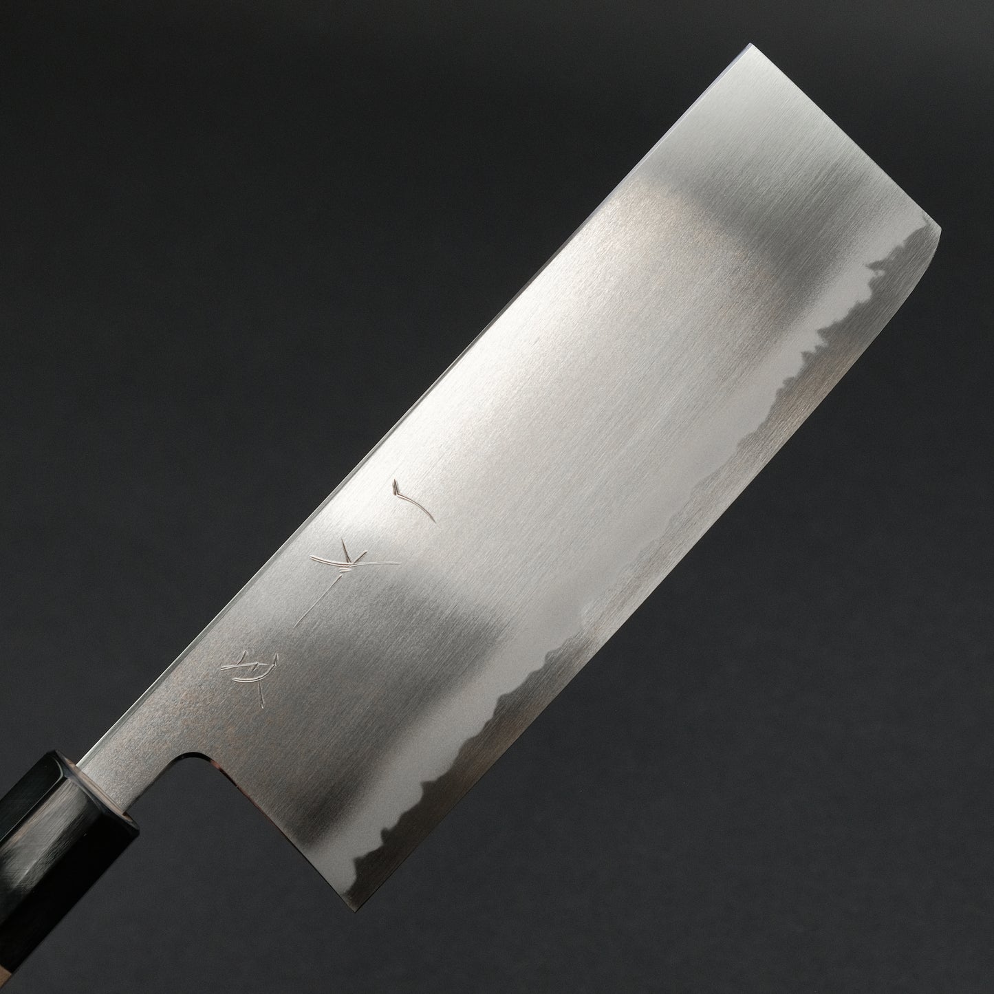 Hitohira Gorobei Izo Blue #2 Nakiri Ho Wood Handle