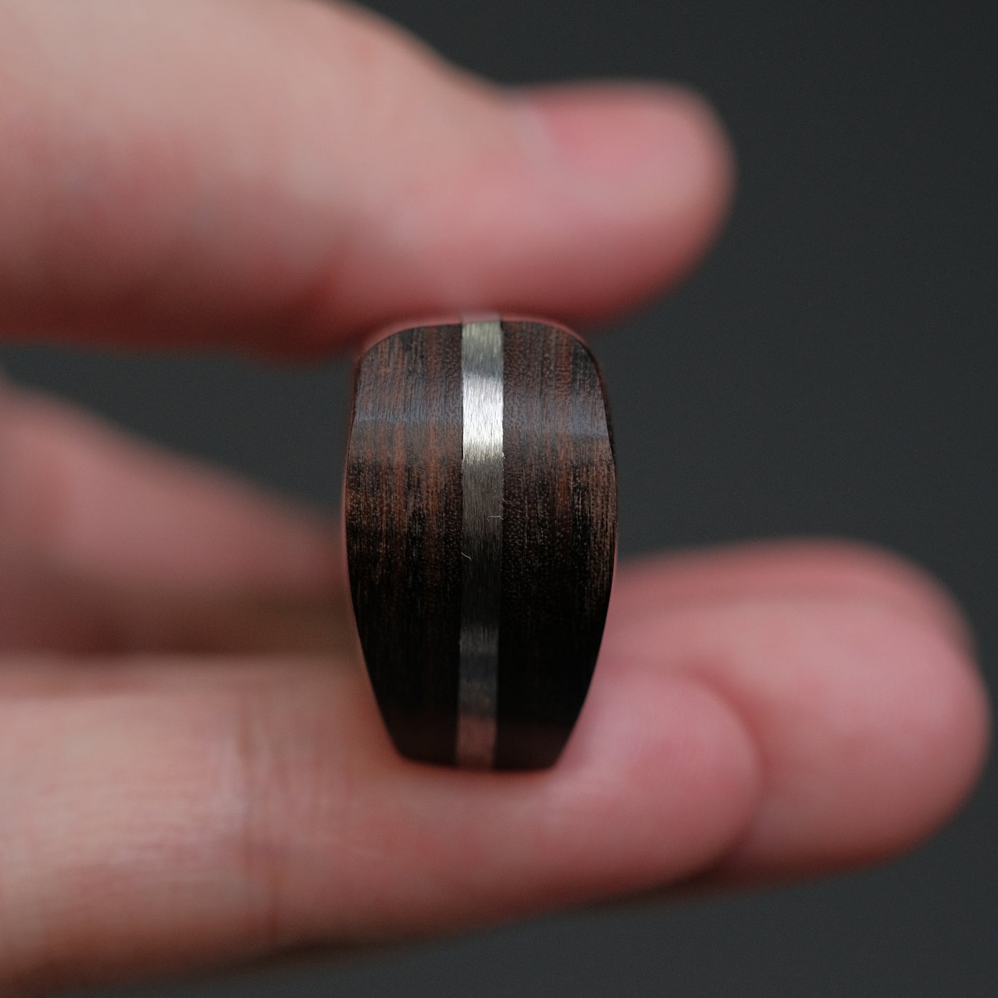 Hitohira HG Tsuchime Damascus Paring 85mm Imitation Mahogany Handle