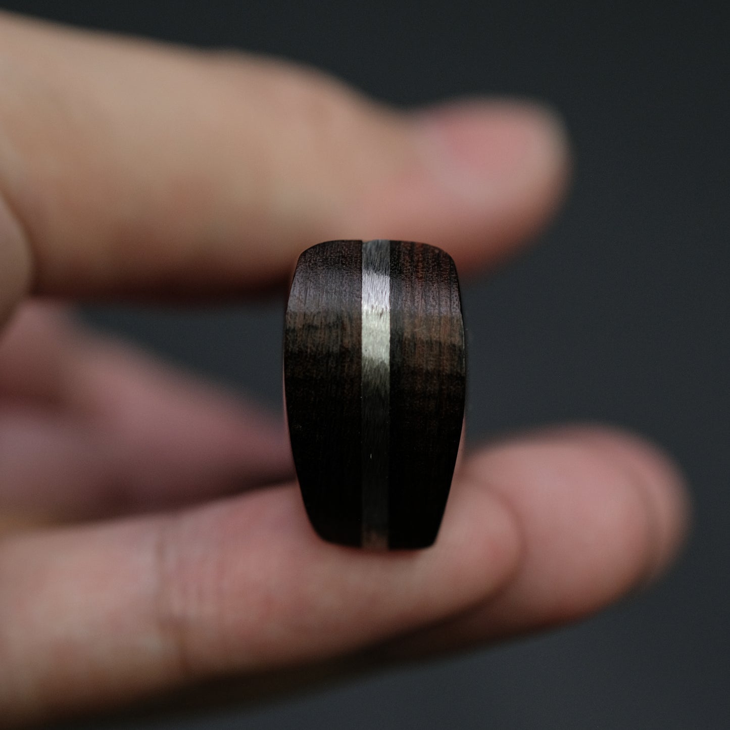 Hitohira HG Tsuchime Damascus Petty 140mm Imitation Mahogany Handle