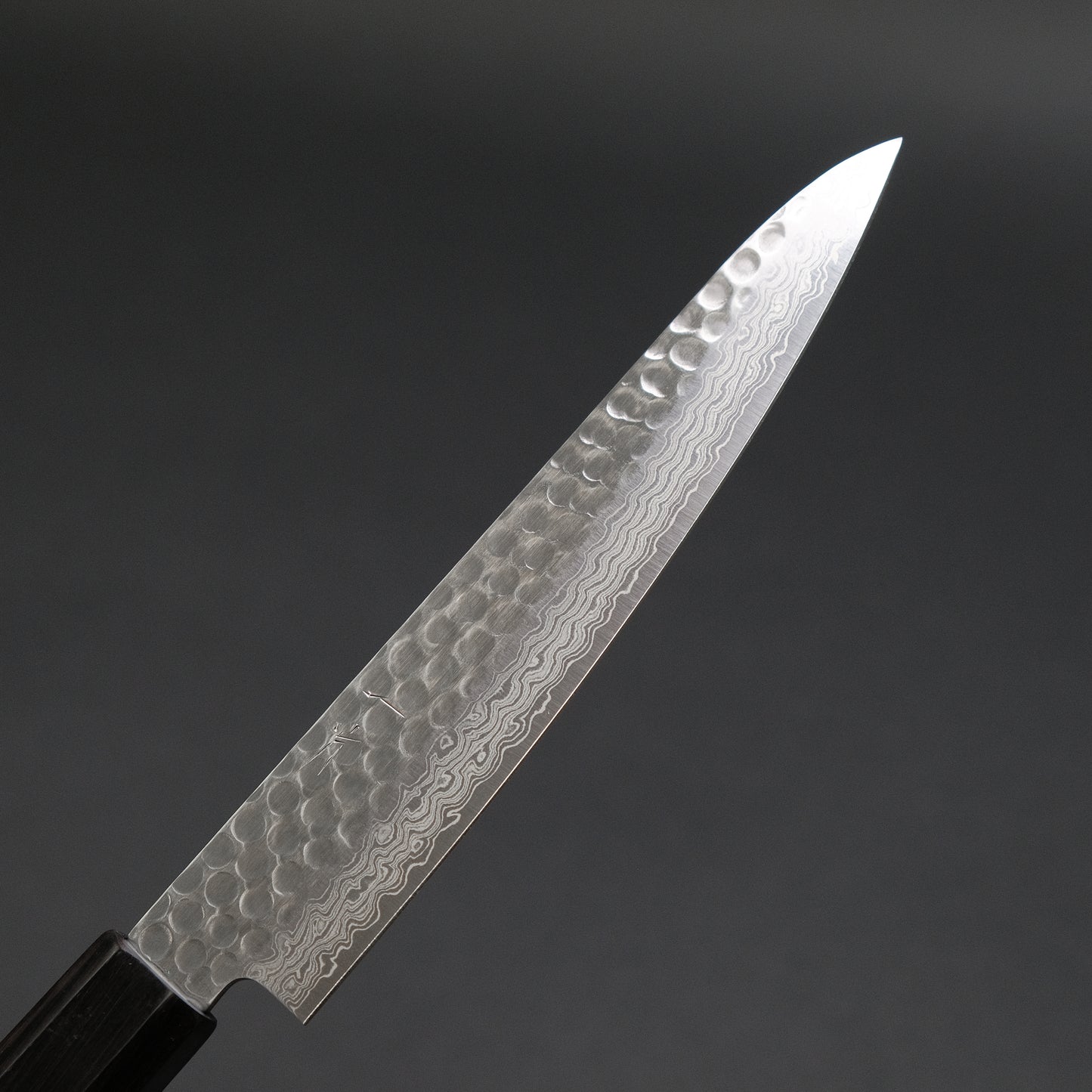 Hitohira HG Tsuchime Damascus Petty 150mm Rosewood Handle