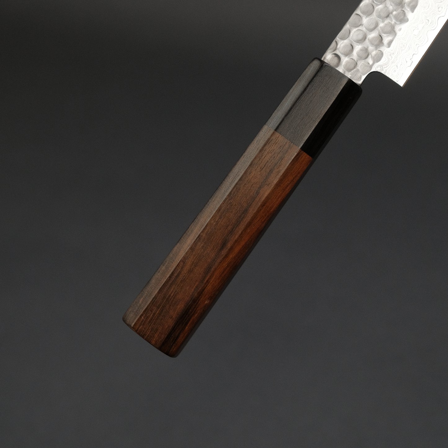 Hitohira HG Tsuchime Damascus Petty 150mm Rosewood Handle