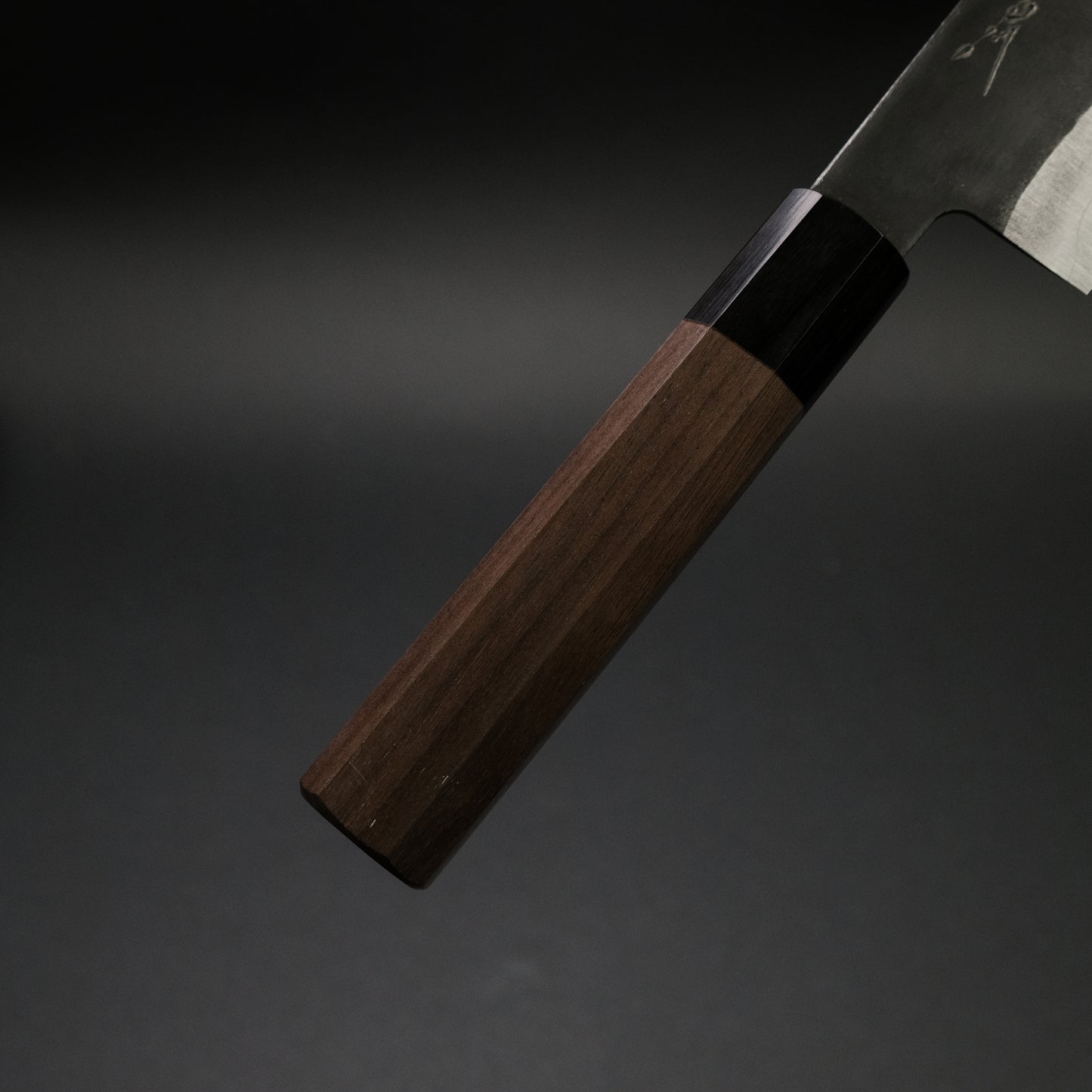 Hitohira Harima Blue Super Stainless Clad Bunka 180mm Walnut Handle
