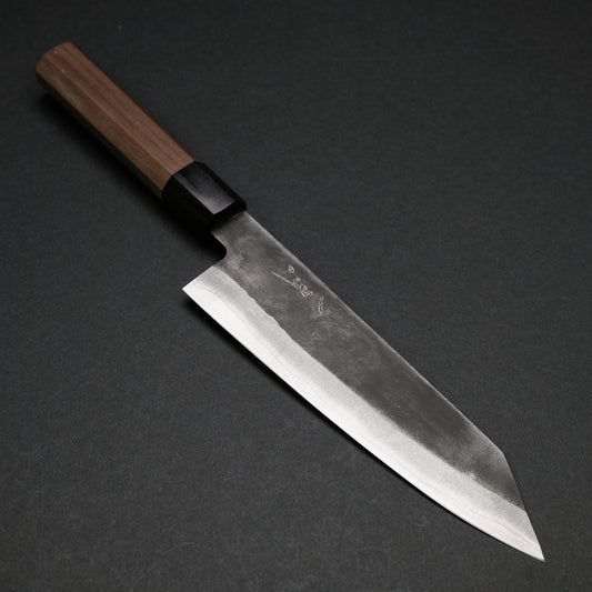 Hitohira Harima Blue Super Stainless Clad Bunka 180mm Walnut Handle