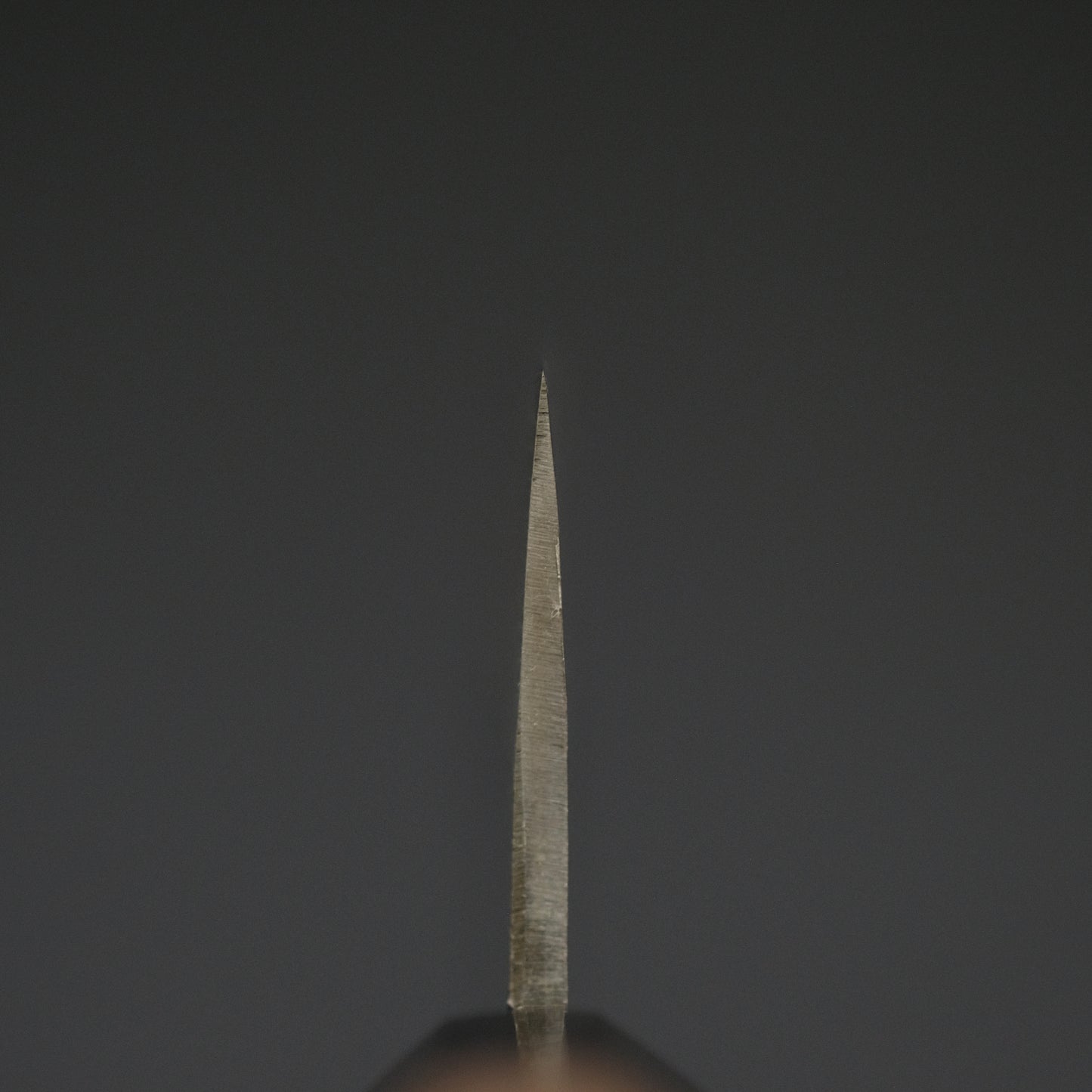 Hitohira Harima Forged Blue Super Stainless Clad Nakiri Walnut Handle
