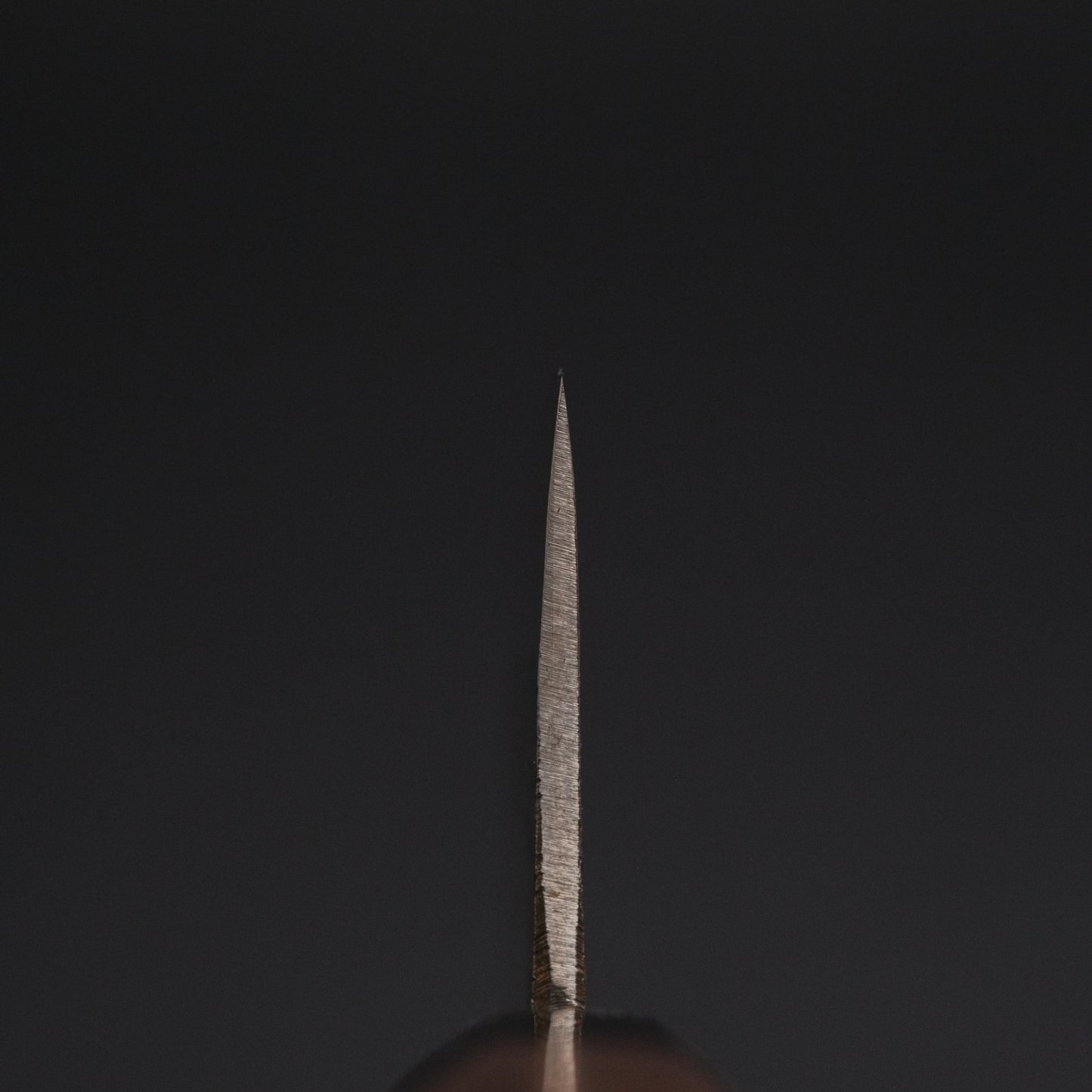 Hitohira Harima Forged Blue #2 Stainless Clad Kurouchi Nakiri Walnut Handle