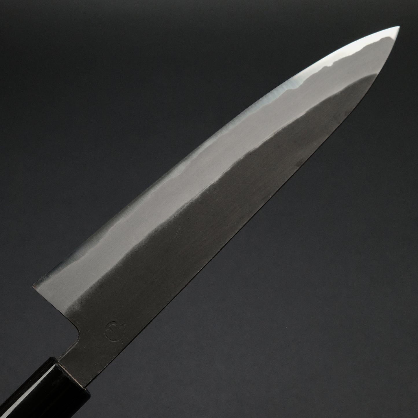 Hitohira Hinode Kurouchi White #2 Stainless Clad Gyuto 210mm Ho Wood Handle