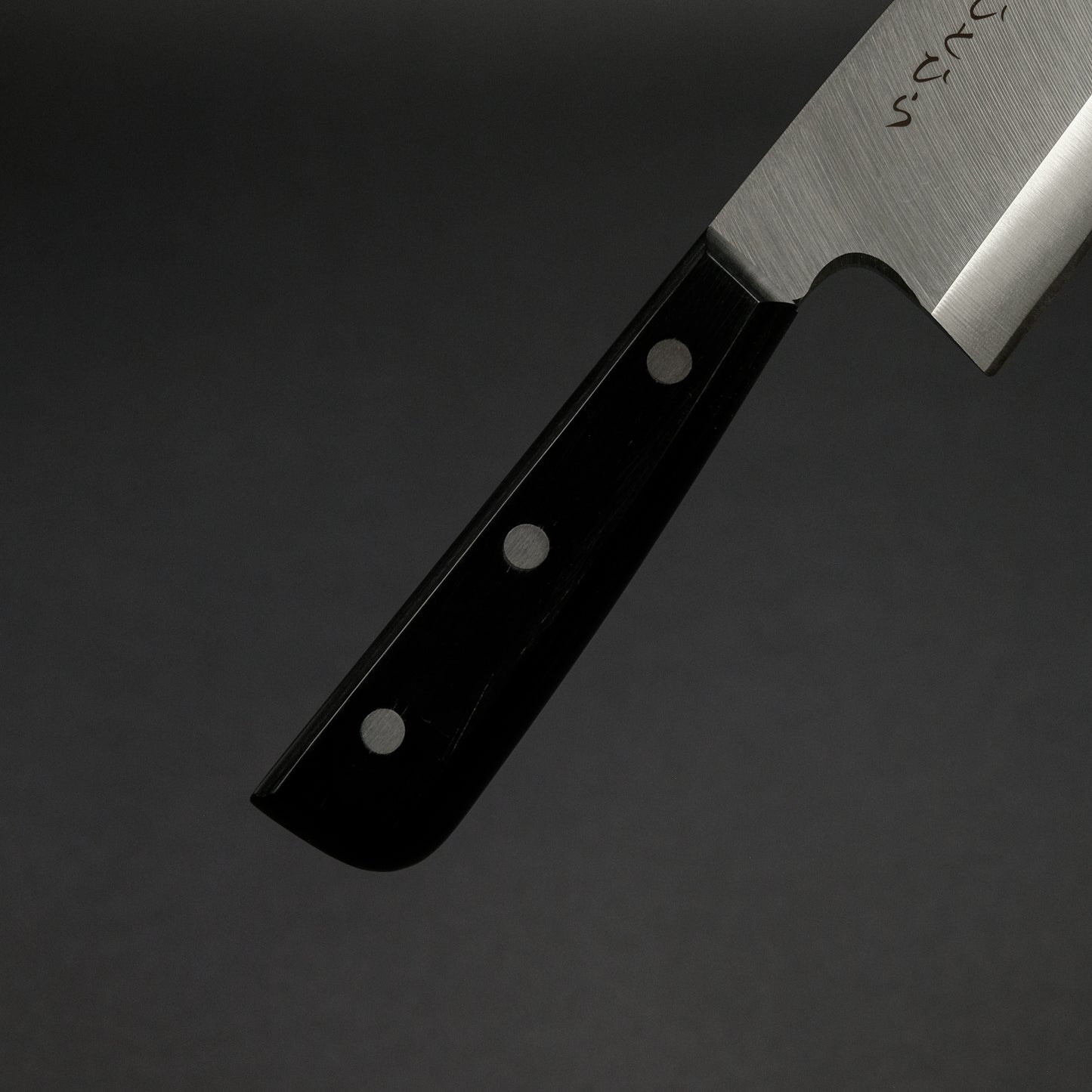 Hitohira Hiragana Deba 150mm Pakka Handle (No Bolster)