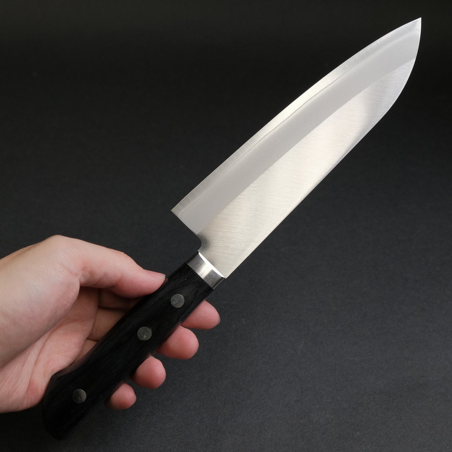 Hitohira Imojiya MZ Chromax Santoku 165mm Pakka Handle