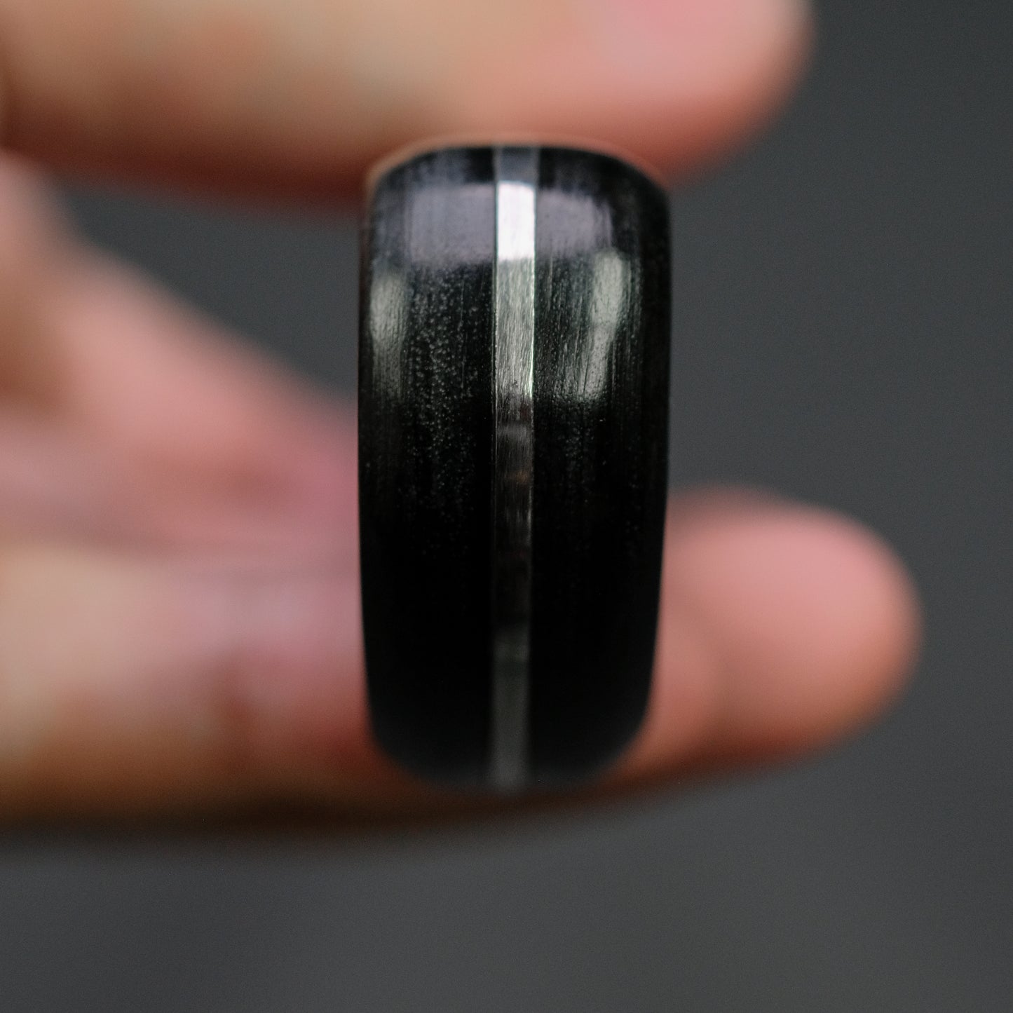 Hitohira Imojiya OKD White #2 Stainless Clad Santoku 180mm Pakka Handle