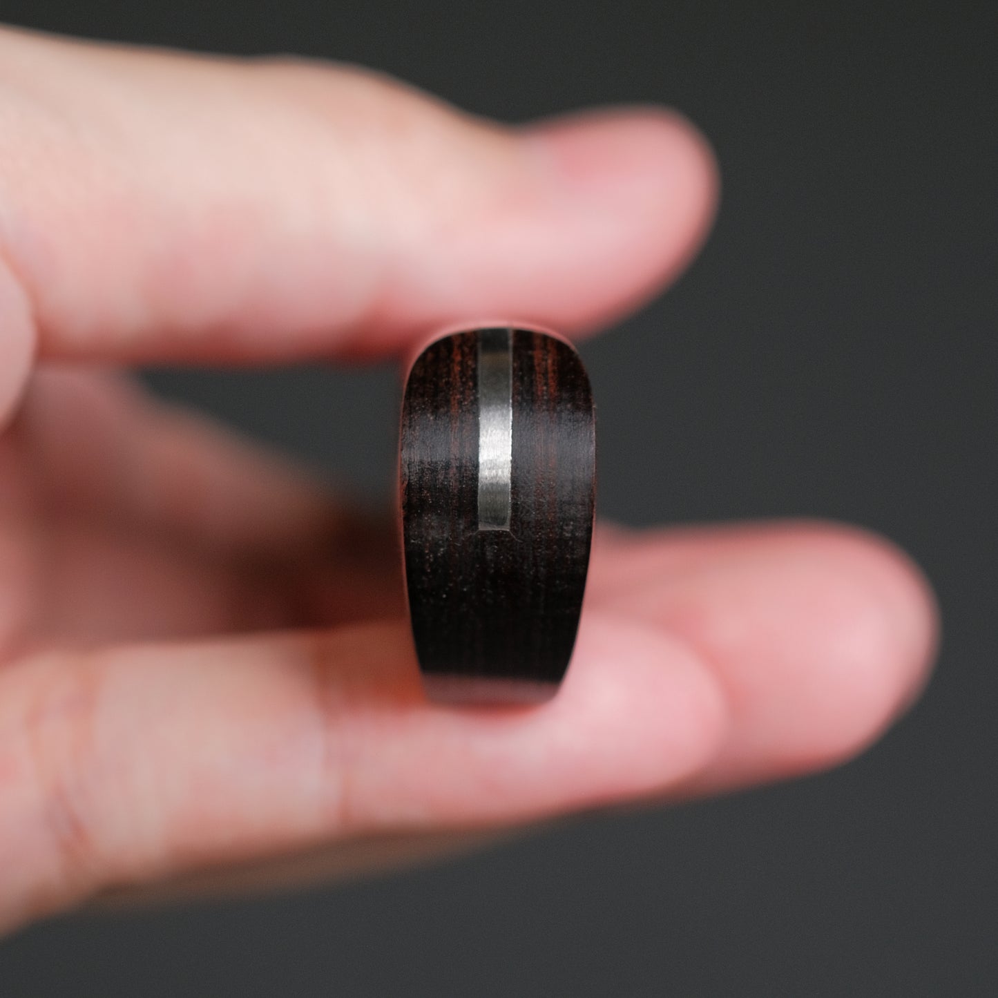 Hitohira Imojiya ST Tsuchime Damascus Paring Imitation Mahogany Handle (Yo)