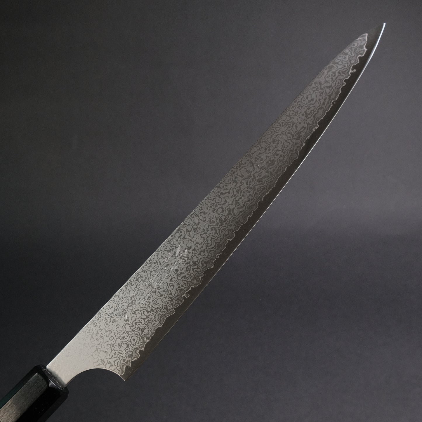 Hitohira Imojiya TH Damascus Sujihiki 270mm Pakka Handle (Red)