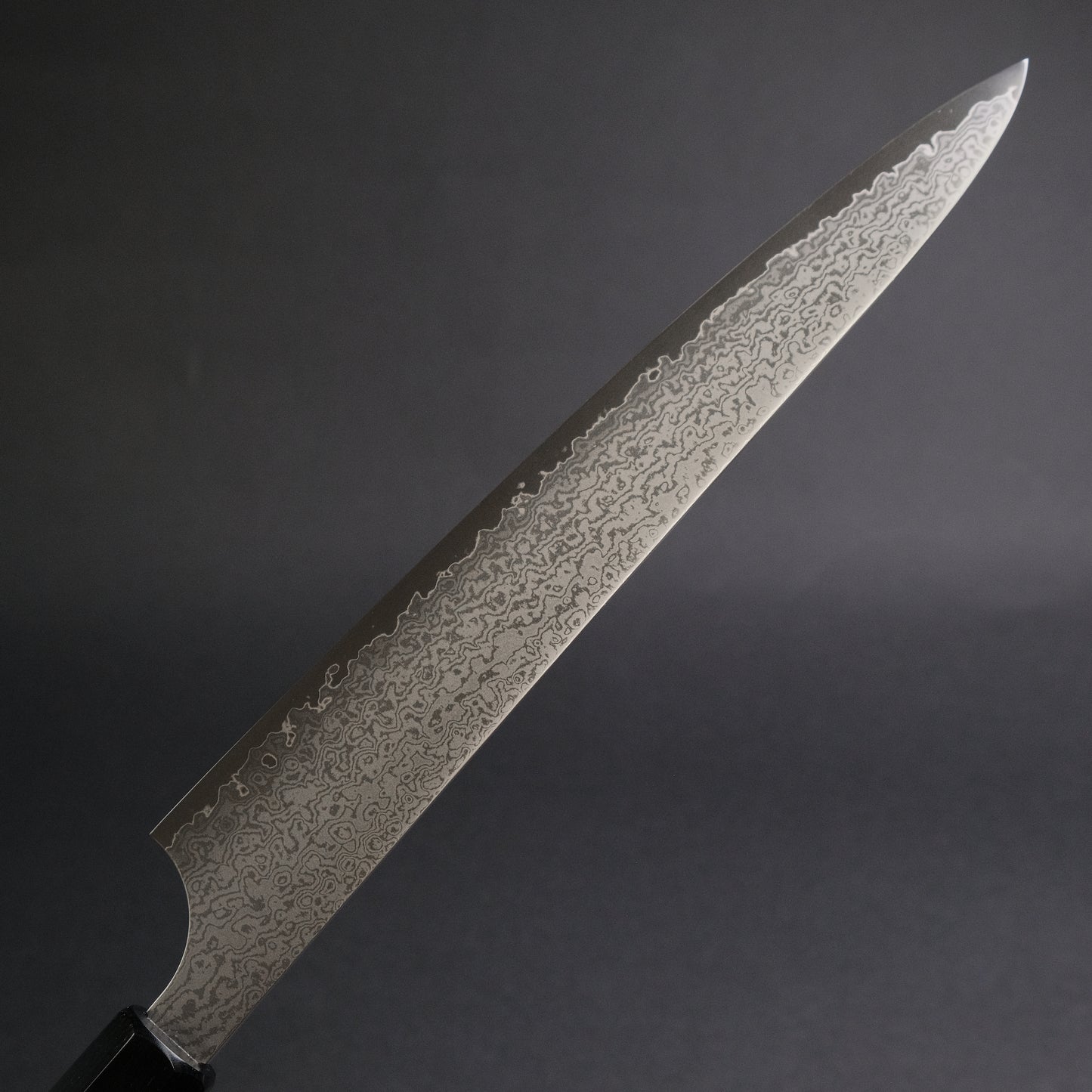 Hitohira Imojiya TH Damascus Sujihiki 270mm Pakka Handle (Red)