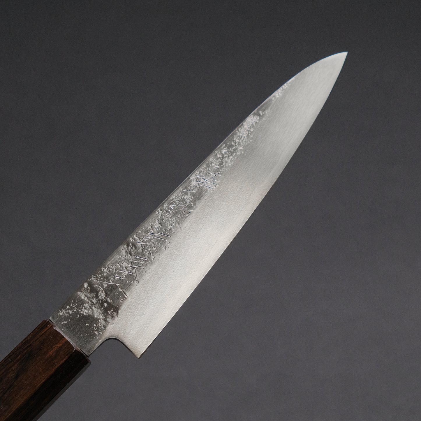 Hitohira Imojiya TH Silver #3 Nashiji Petty 120mm Ebony Handle