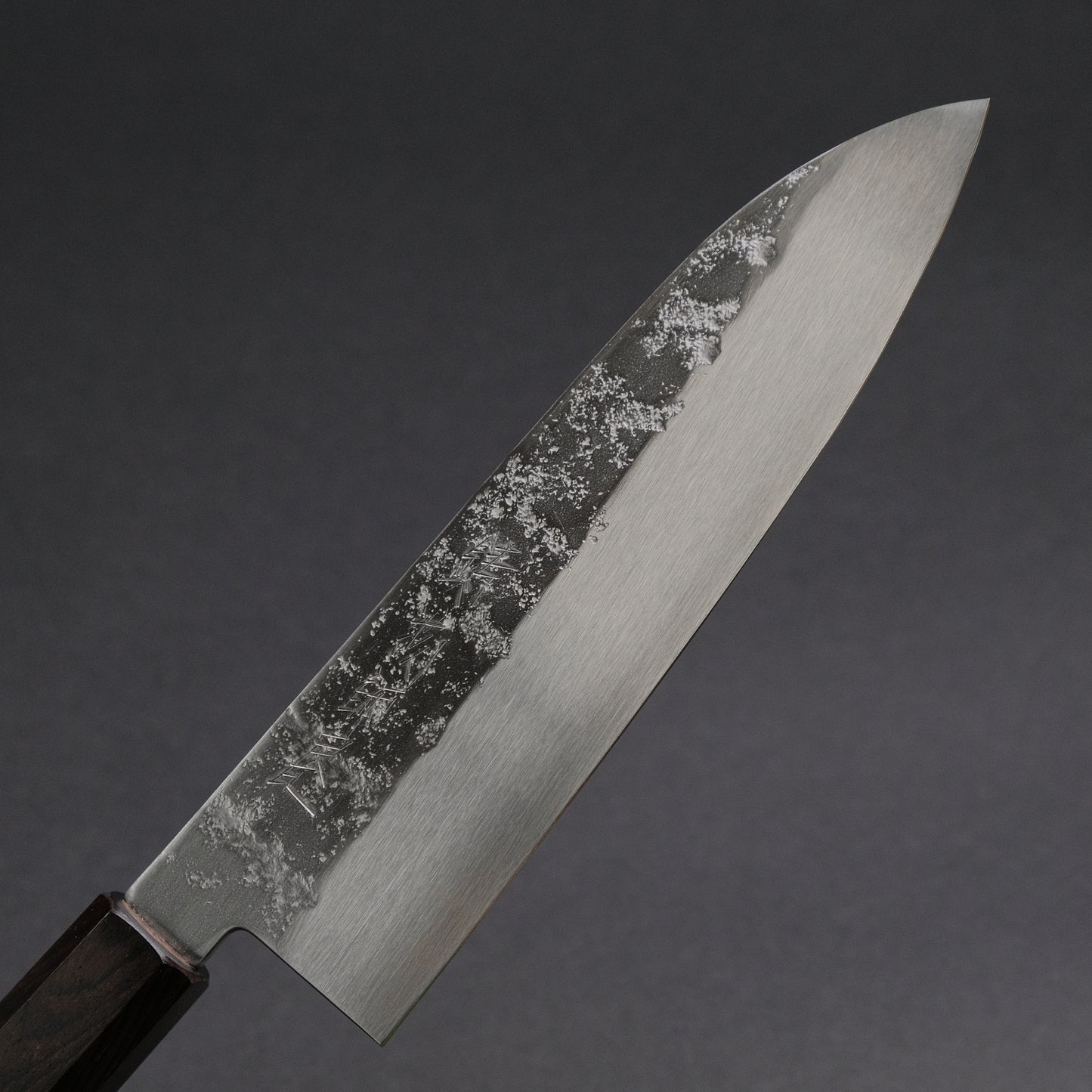 Hitohira Imojiya TH Silver #3 Nashiji Santoku Ebony Handle