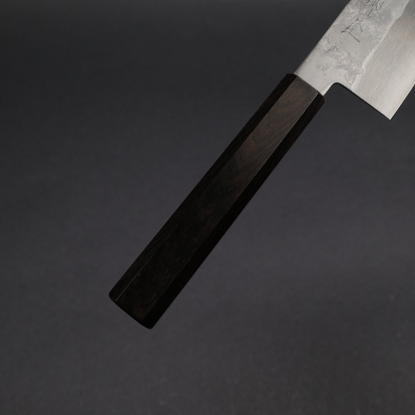 Hitohira Imojiya TH Silver #3 Nashiji Santoku Ebony Handle