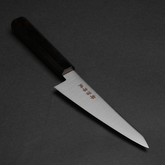 Hitohira Imojiya TH Stainless Honesuki Kaku 150mm Ebony Handle (Wa)
