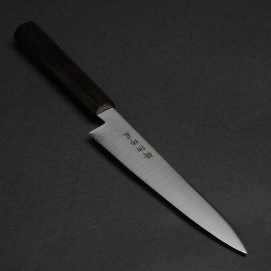 Hitohira Imojiya TH Stainless Petty 150mm Ebony Handle (Wa)