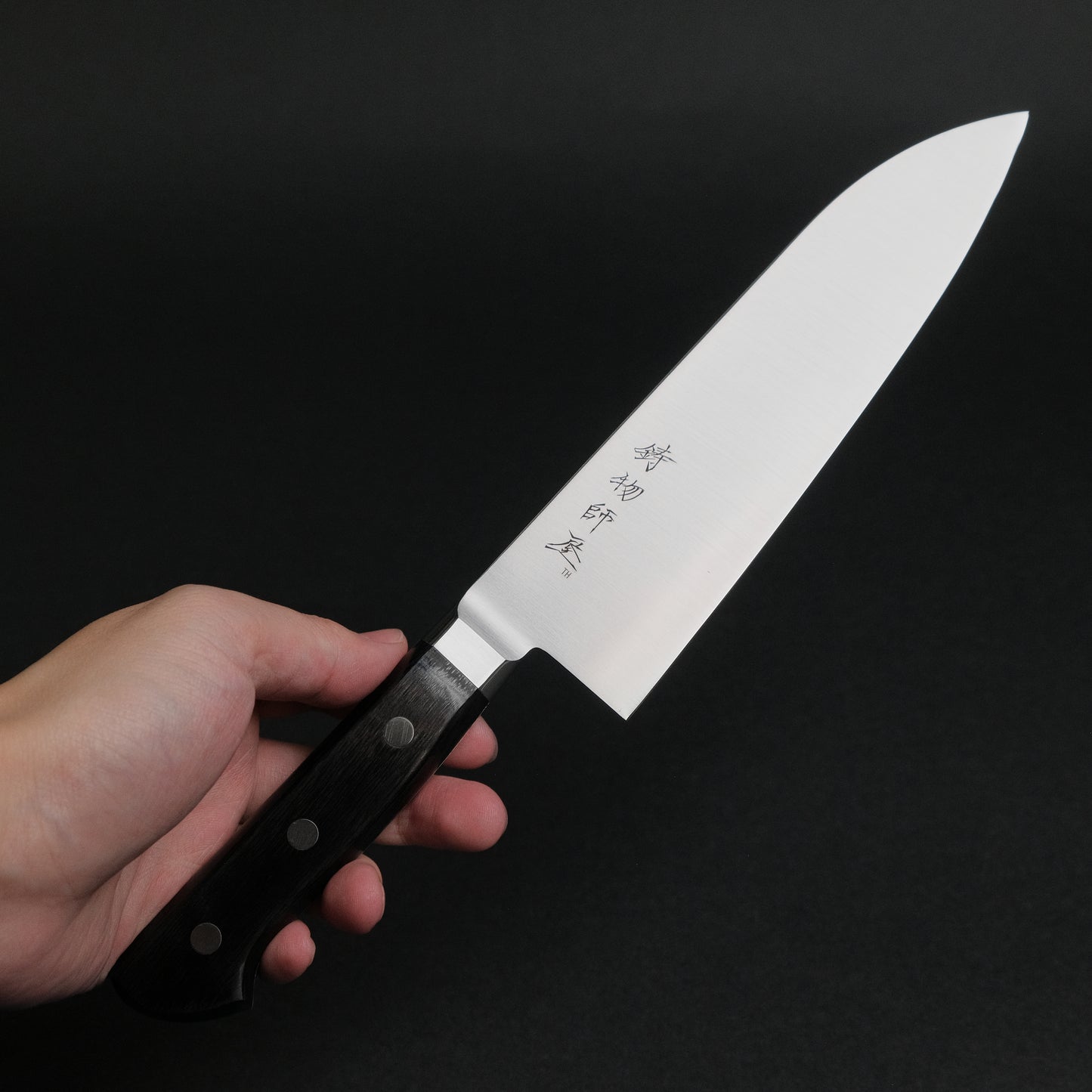 Hitohira Imojiya TH Stainless Santoku Pakka Handle (Yo)